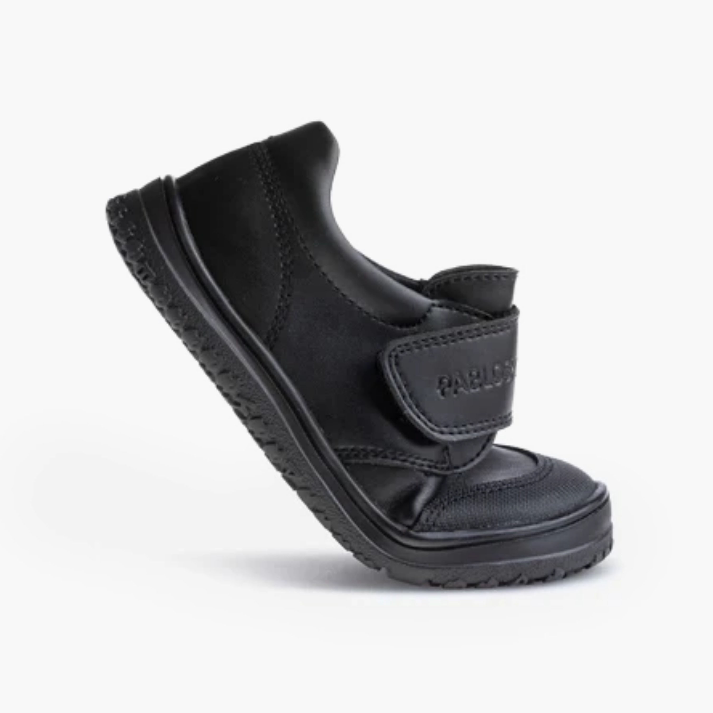 Pablosky Boys Leather Hook & Loop School Shoes-boys-shoes-schoolshoes-image-4