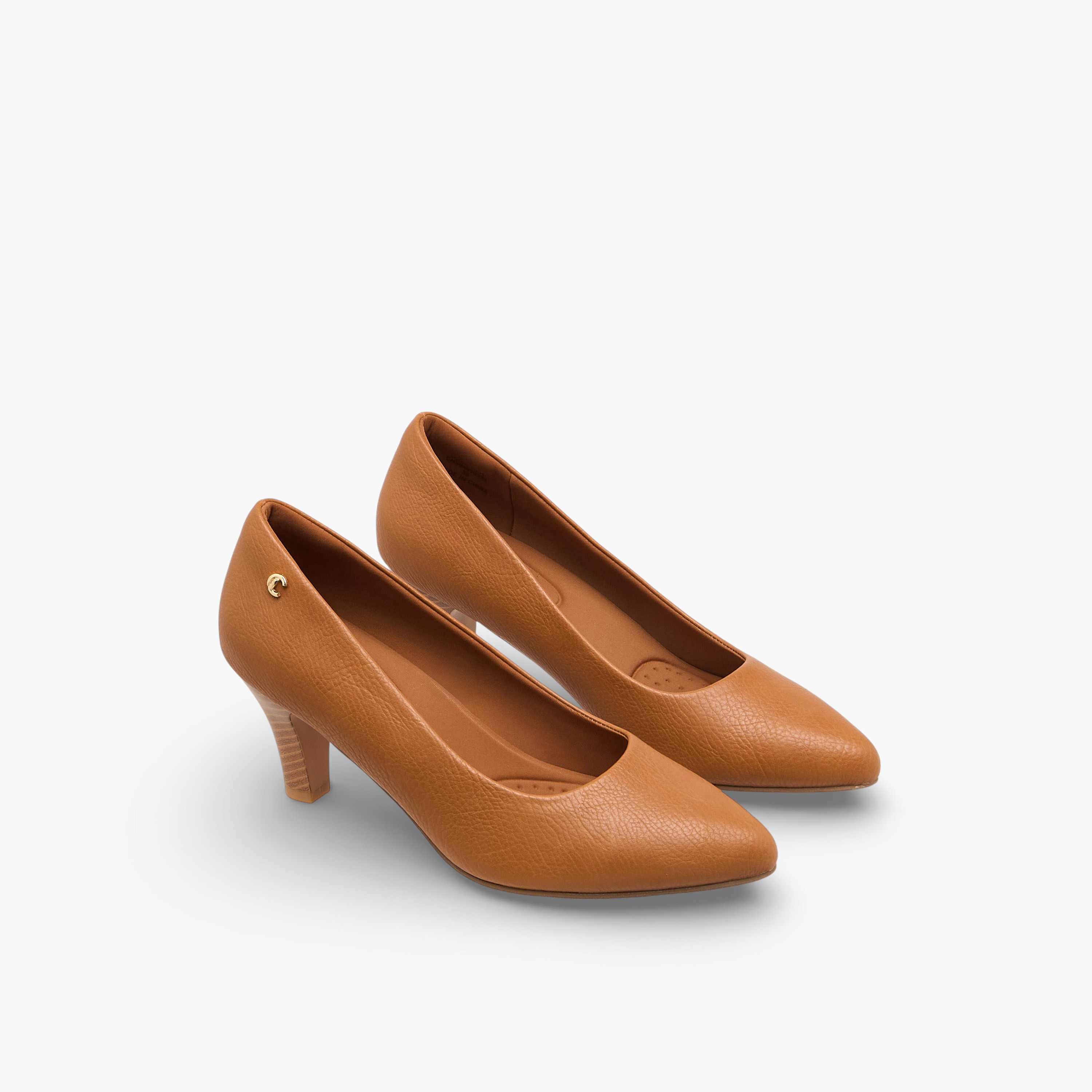 Le Confort Women Cone Heel Pumps-women-shoes-sandals-heeled-image-1