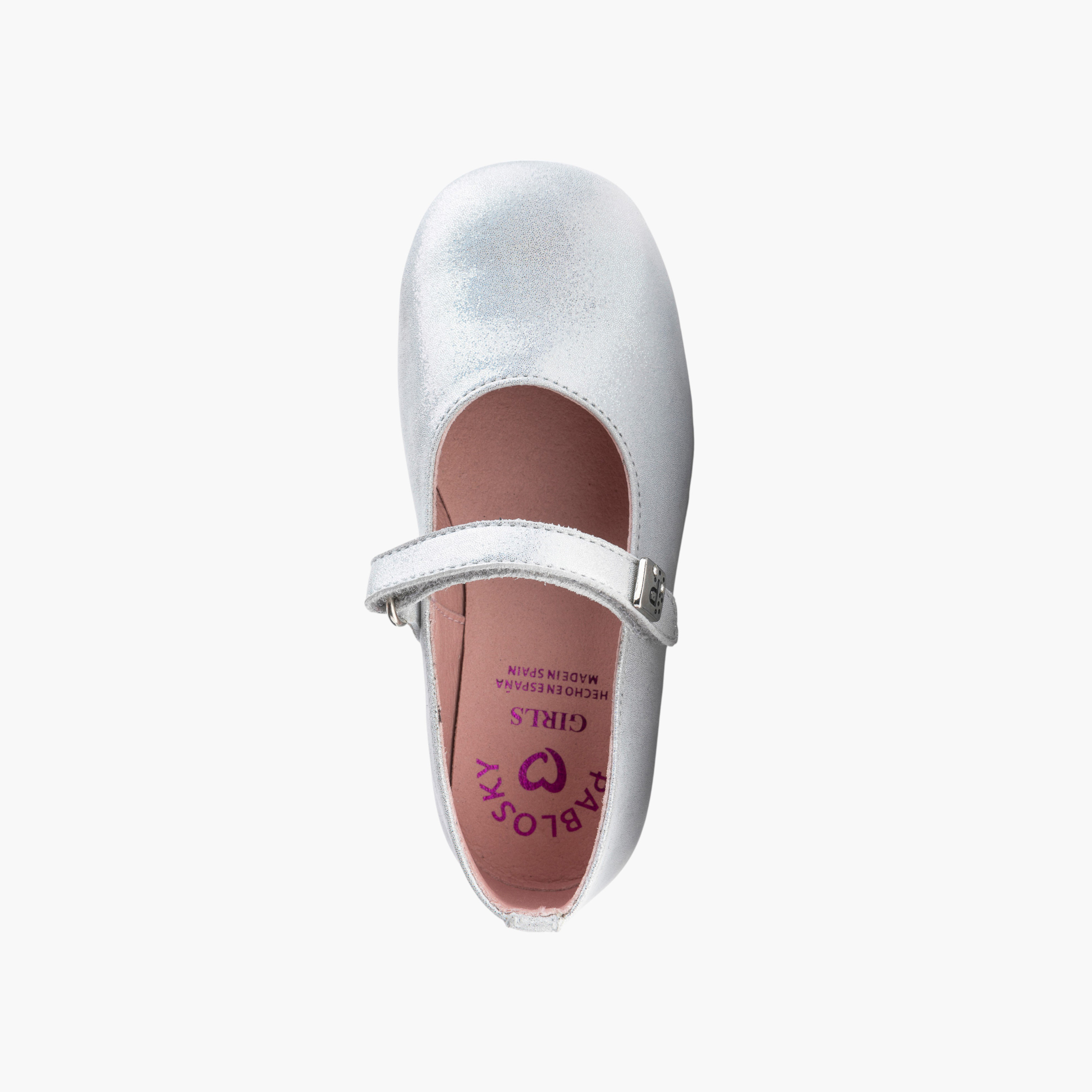 Pablosky Girl's Solid Mary Jane Shoes with Hook and Loop Closure-girls-shoes-maryjanes-image-4