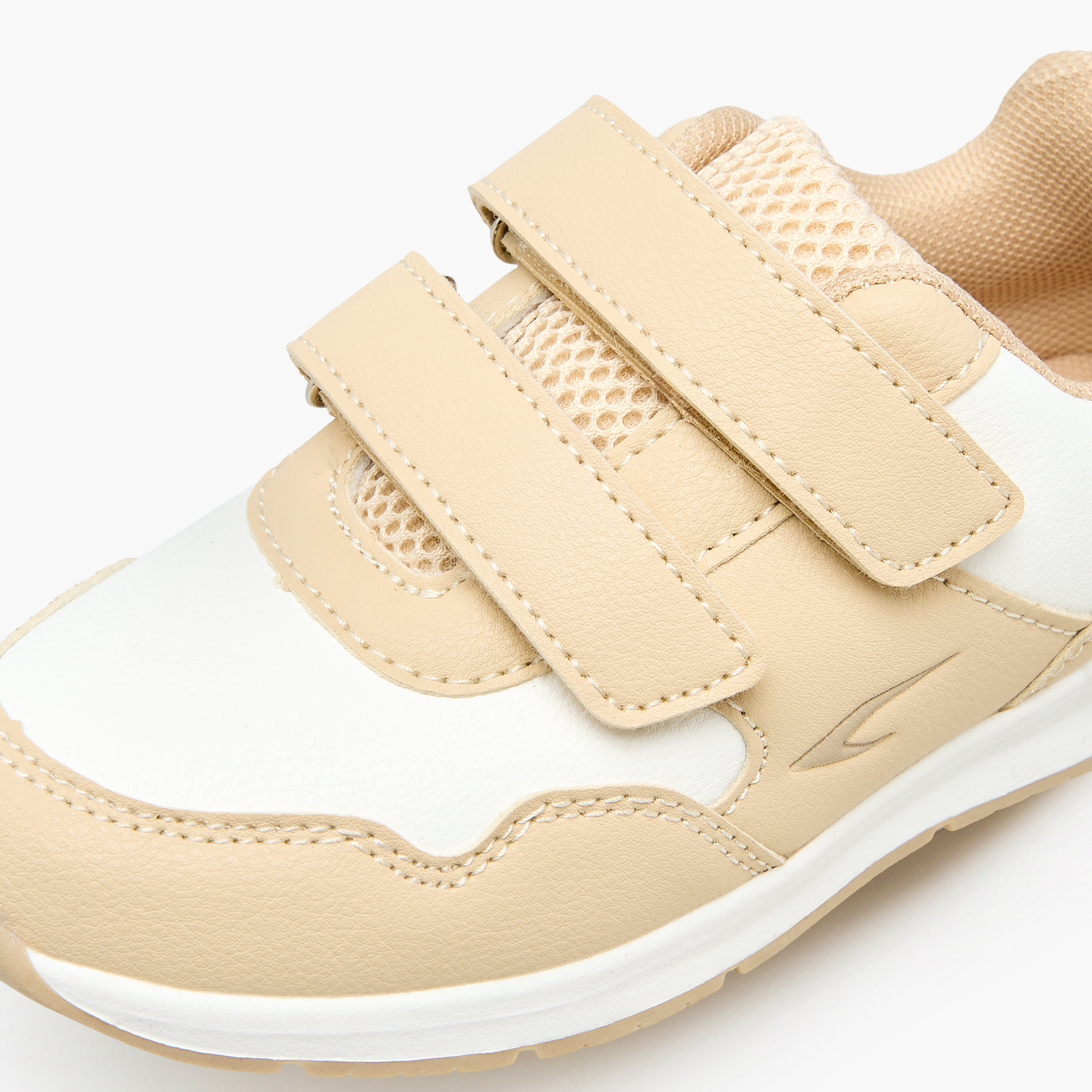 Dash Girls Hook & Loop Sports Shoes-girls-shoes-sports-image-4