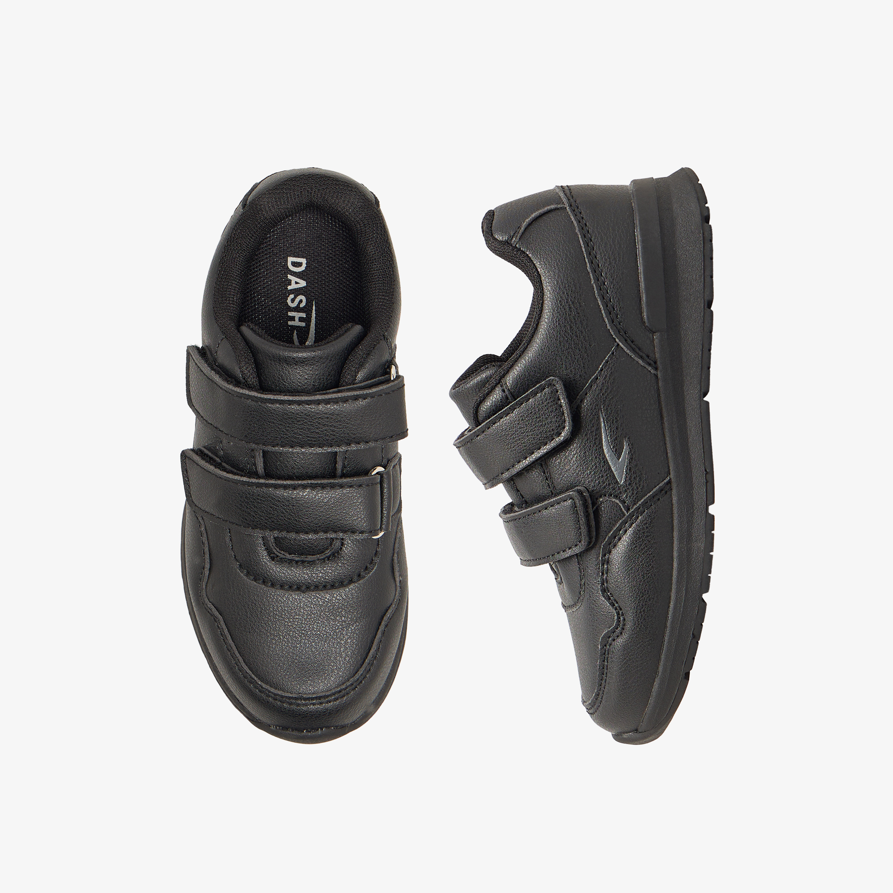 Dash Kids Hook & Loop Sports Shoes-girls-shoes-sneakers-image-1