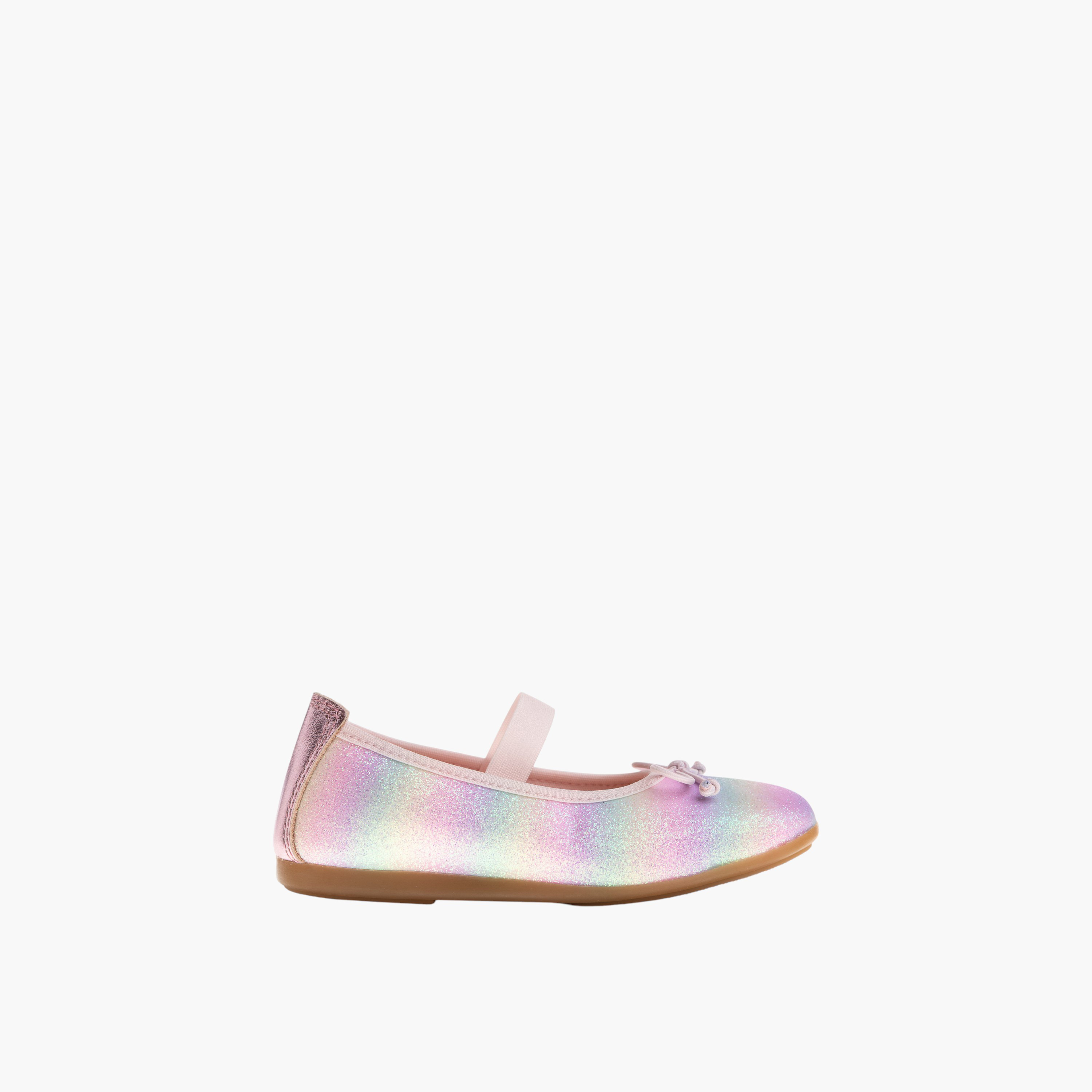 حذاء باليرينا سهل الارتداء بزينة فيونكة من بابلوسكي-girls-shoes-ballerinas-image-2