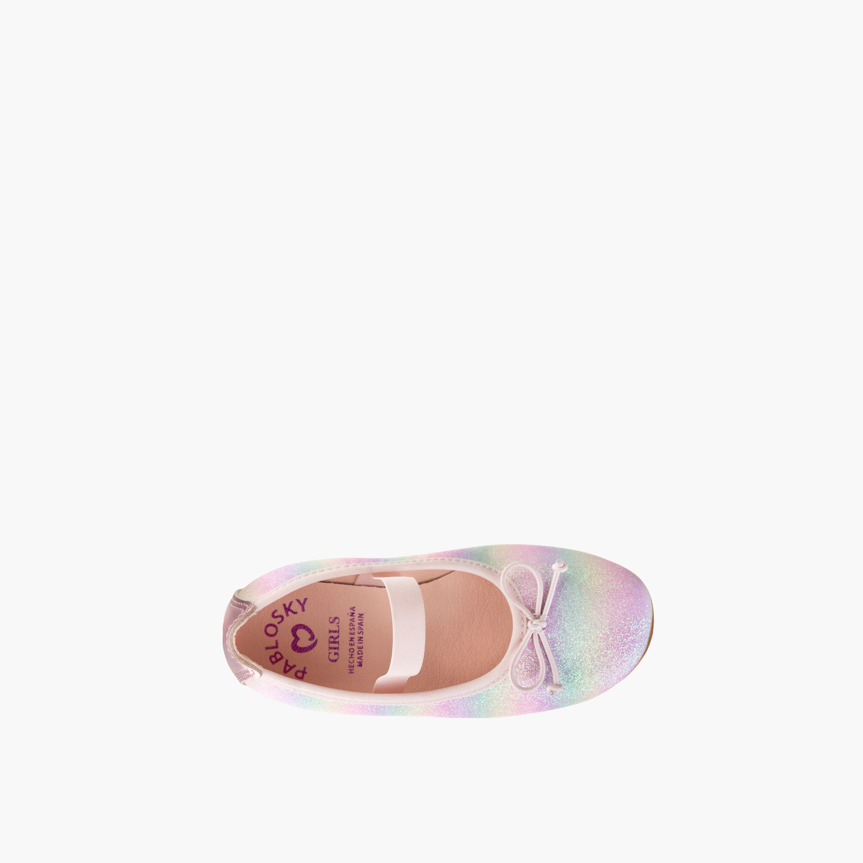 حذاء باليرينا سهل الارتداء بزينة فيونكة من بابلوسكي-girls-shoes-ballerinas-image-4
