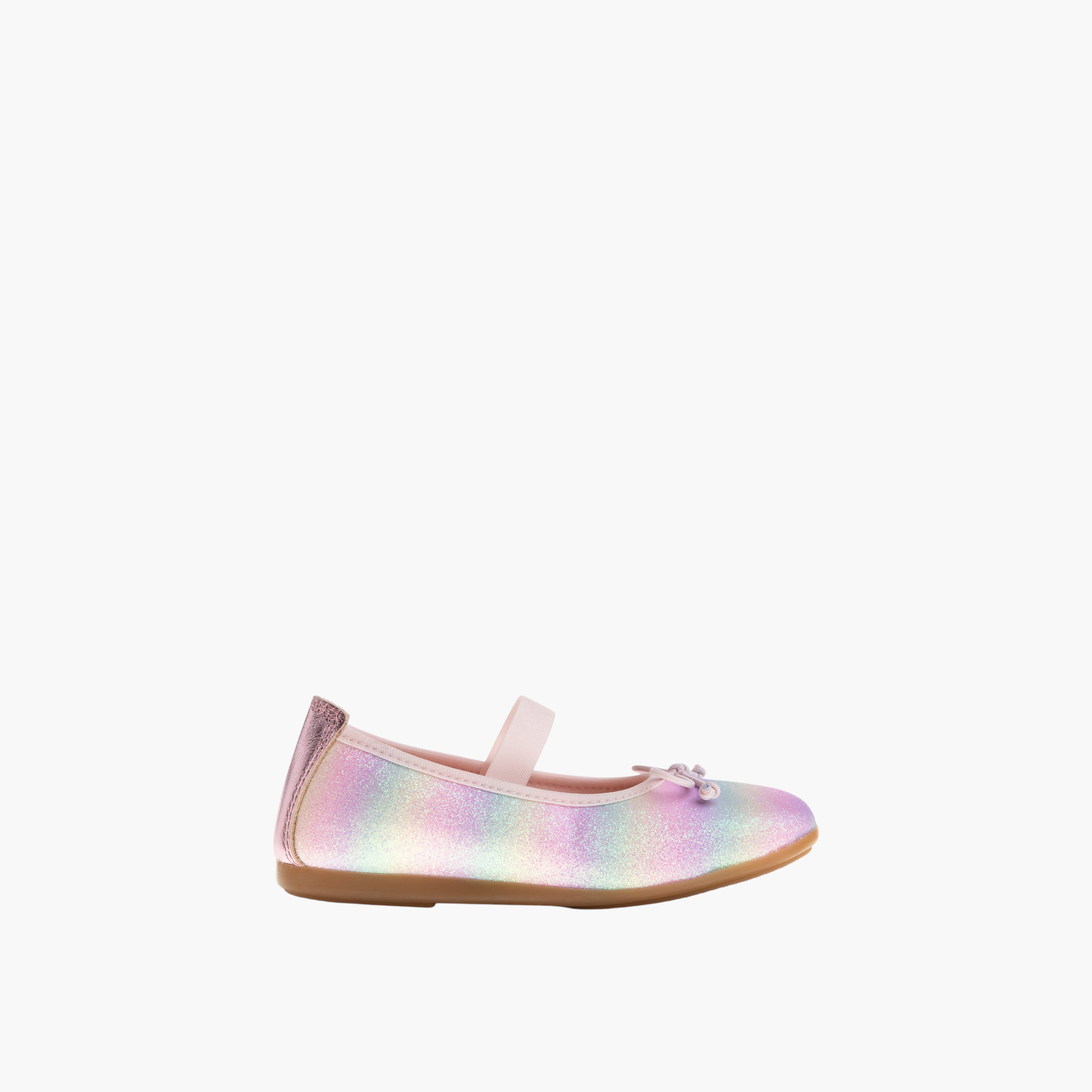 Pablosky Girls' Bow Detail Slip-On Ballerina-girls-shoes-ballerinas-image-2