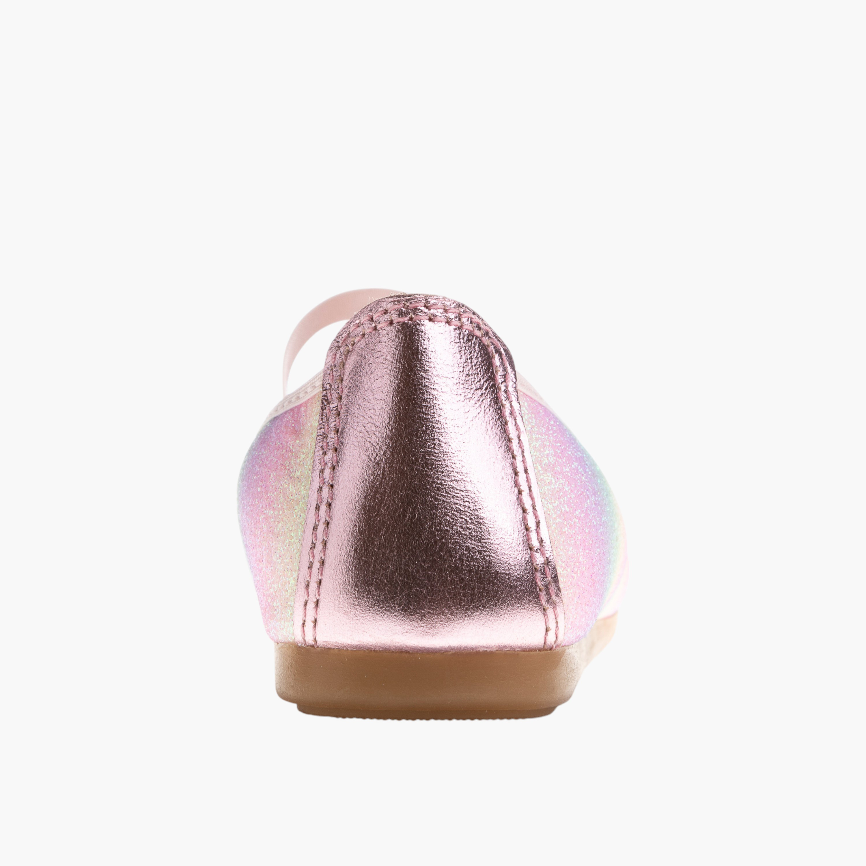 Pablosky Girls' Bow Detail Slip-On Ballerina-girls-shoes-ballerinas-image-3