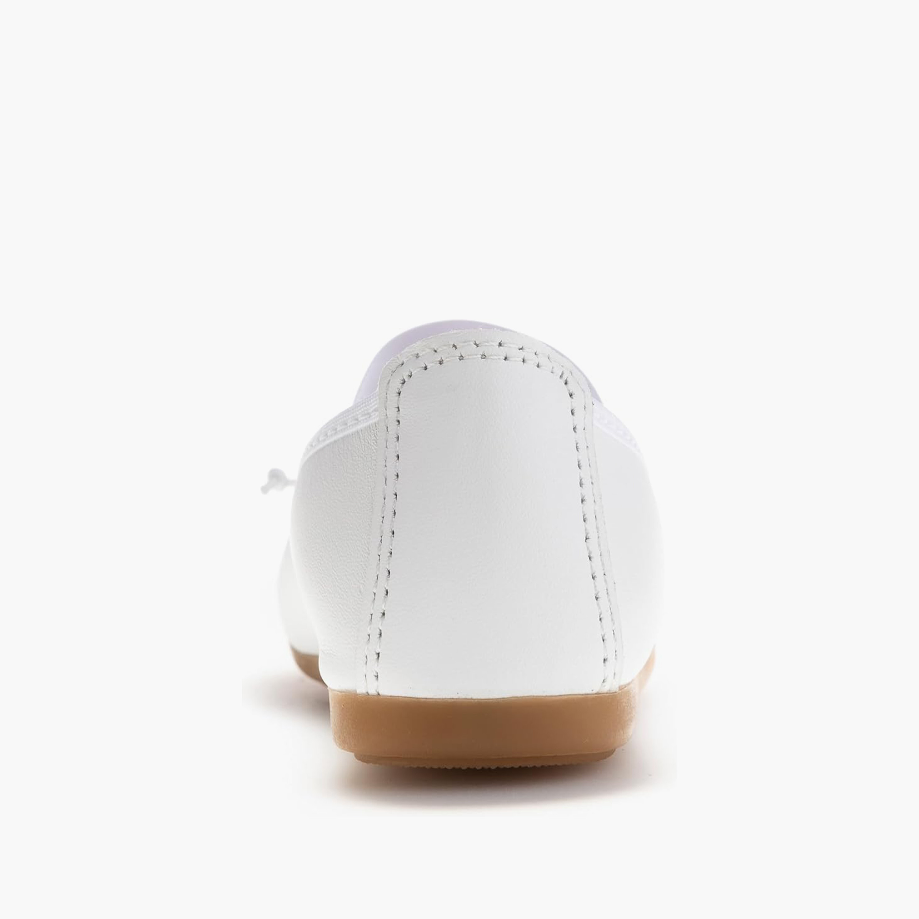 Pablosky Girls' Bow Accent Ballerina Shoes with Elastic Closure - 357900-girls-shoes-ballerinas-image-5