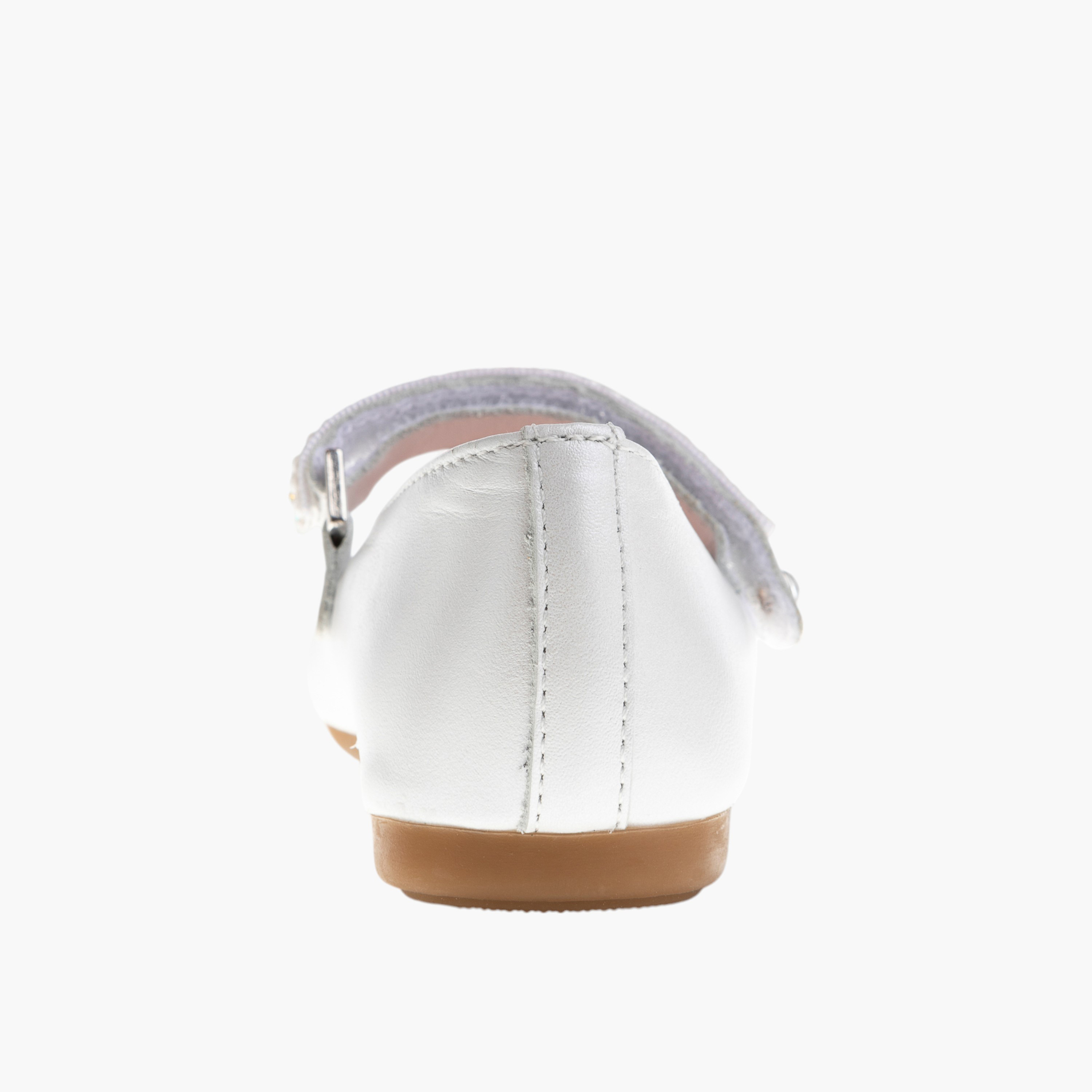 Pablosky Girls' Ballerina Shoes with Hook and Loop Closure-girls-shoes-ballerinas-image-3