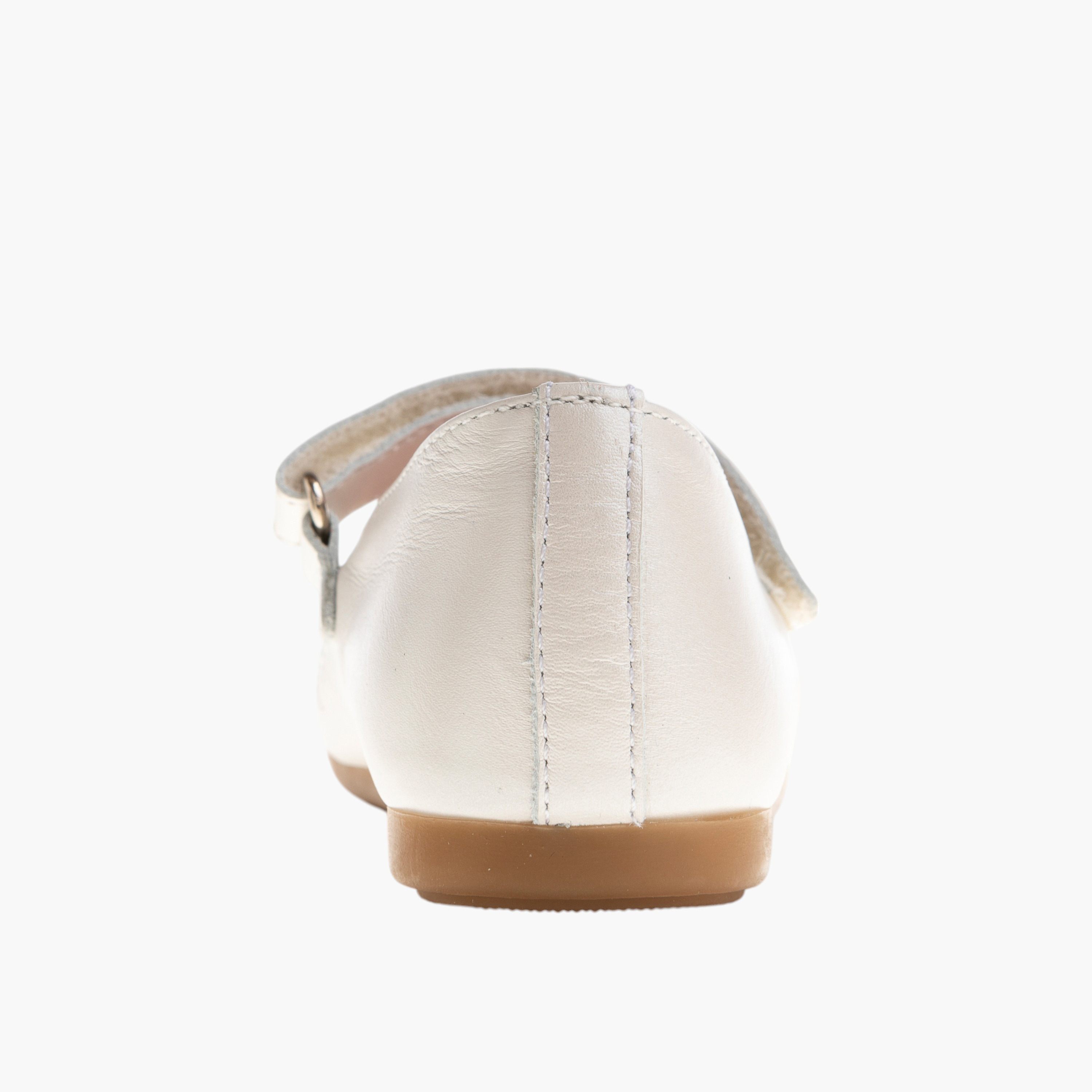 Pablosky Girls' Ballerina Shoes with Hook and Loop Closure-girls-shoes-ballerinas-image-3