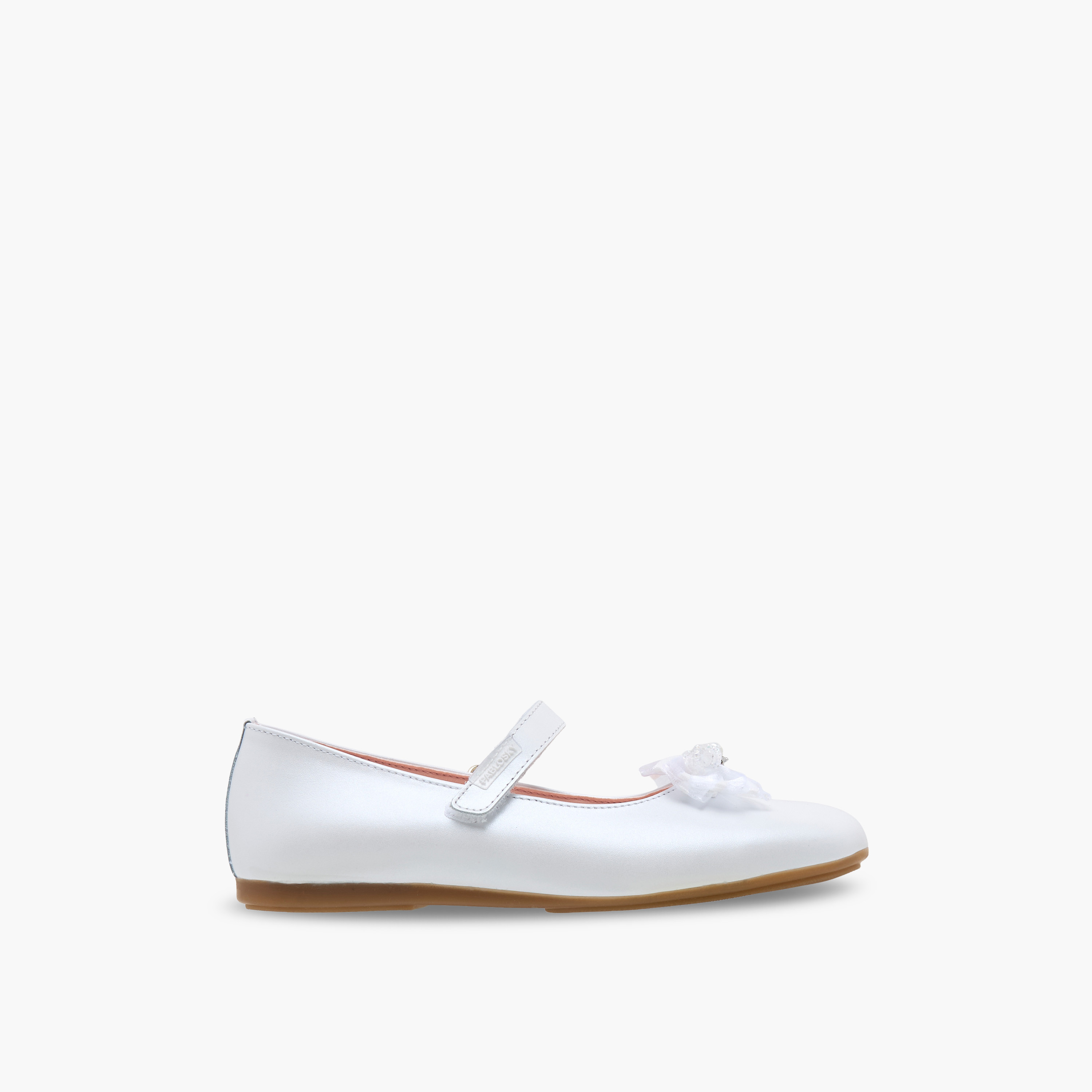 حذاء ماري جين بزينة فيونكة للبنات من بابلوسكي-girls-shoes-maryjanes-image-3