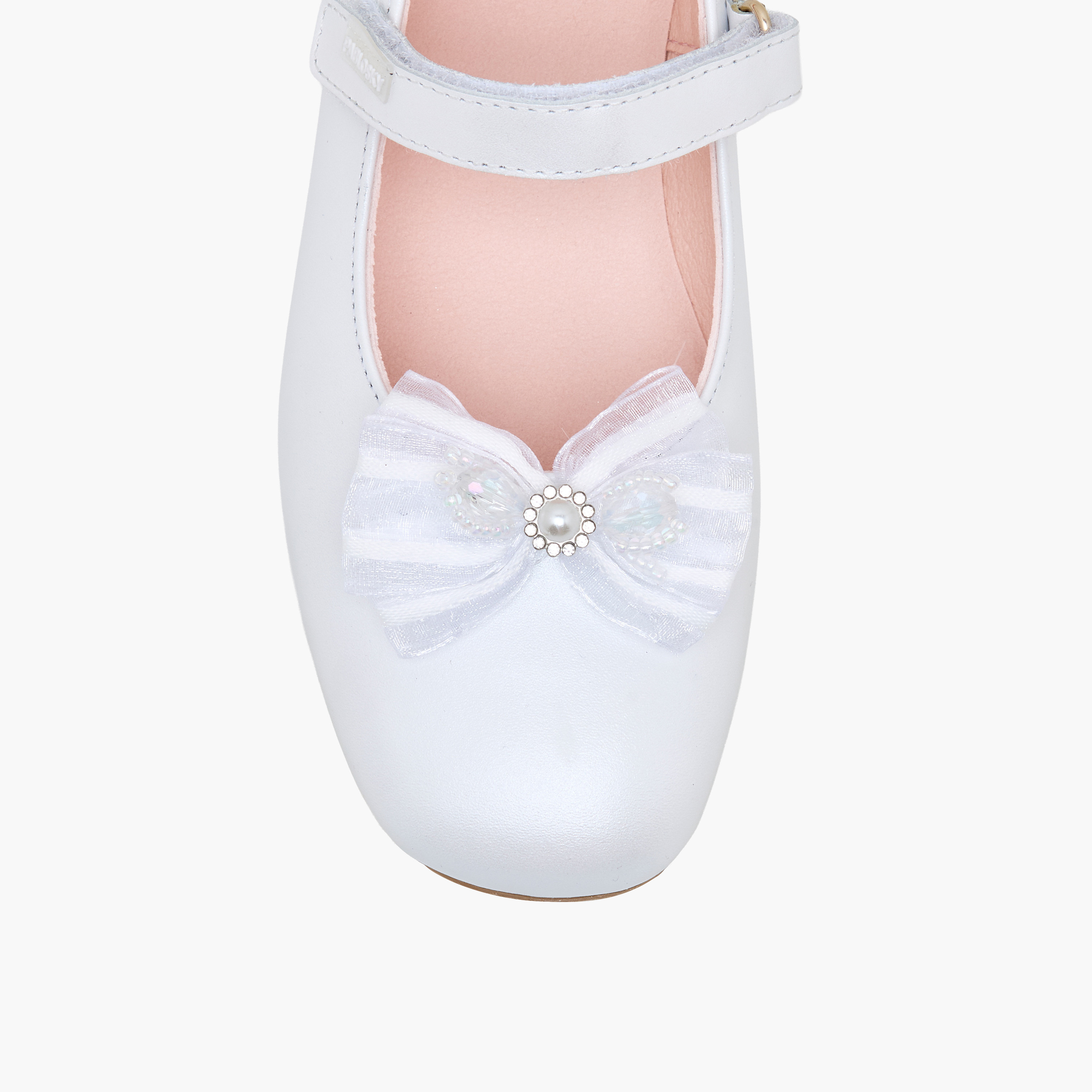 حذاء ماري جين بزينة فيونكة للبنات من بابلوسكي-girls-shoes-maryjanes-image-4