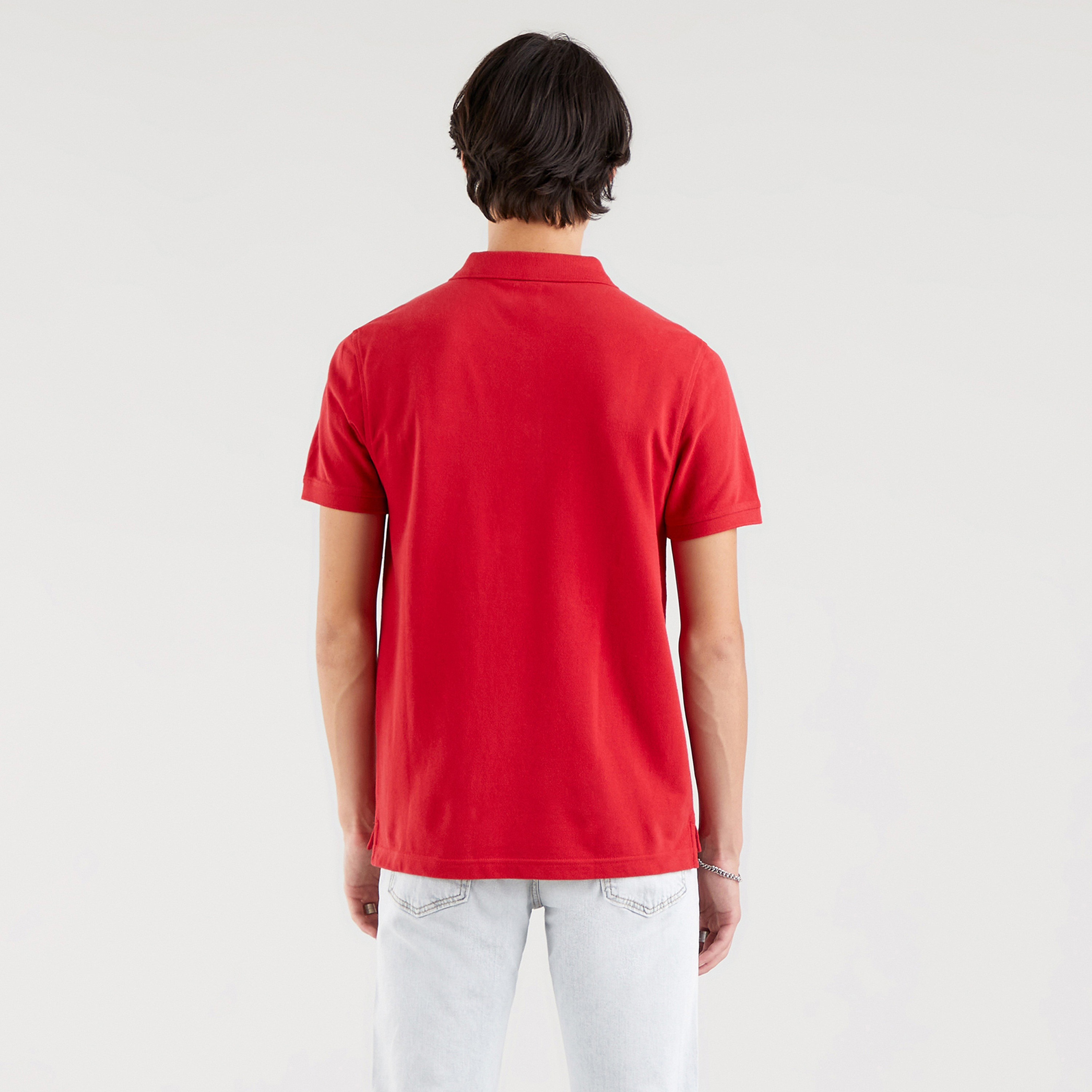 Levi's Logo Print Collared Short Sleeves T-shirt-men-clothing-tshirtsandpolos-polos-image-3