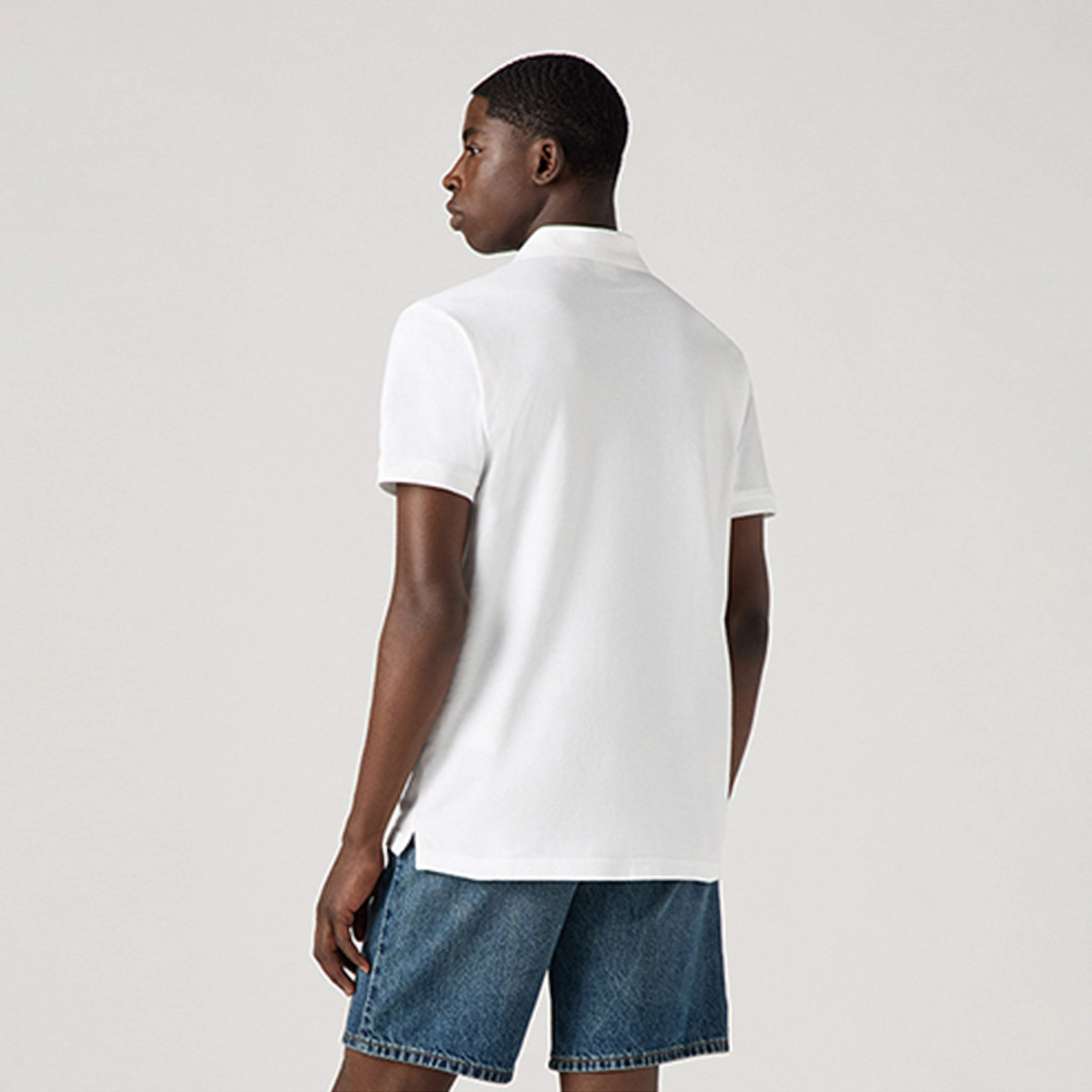 قميص بولو رجالي بأكمام قصيرة بياقة بسيطة من ليفاي-men-clothing-tshirtsandpolos-polos-image-2