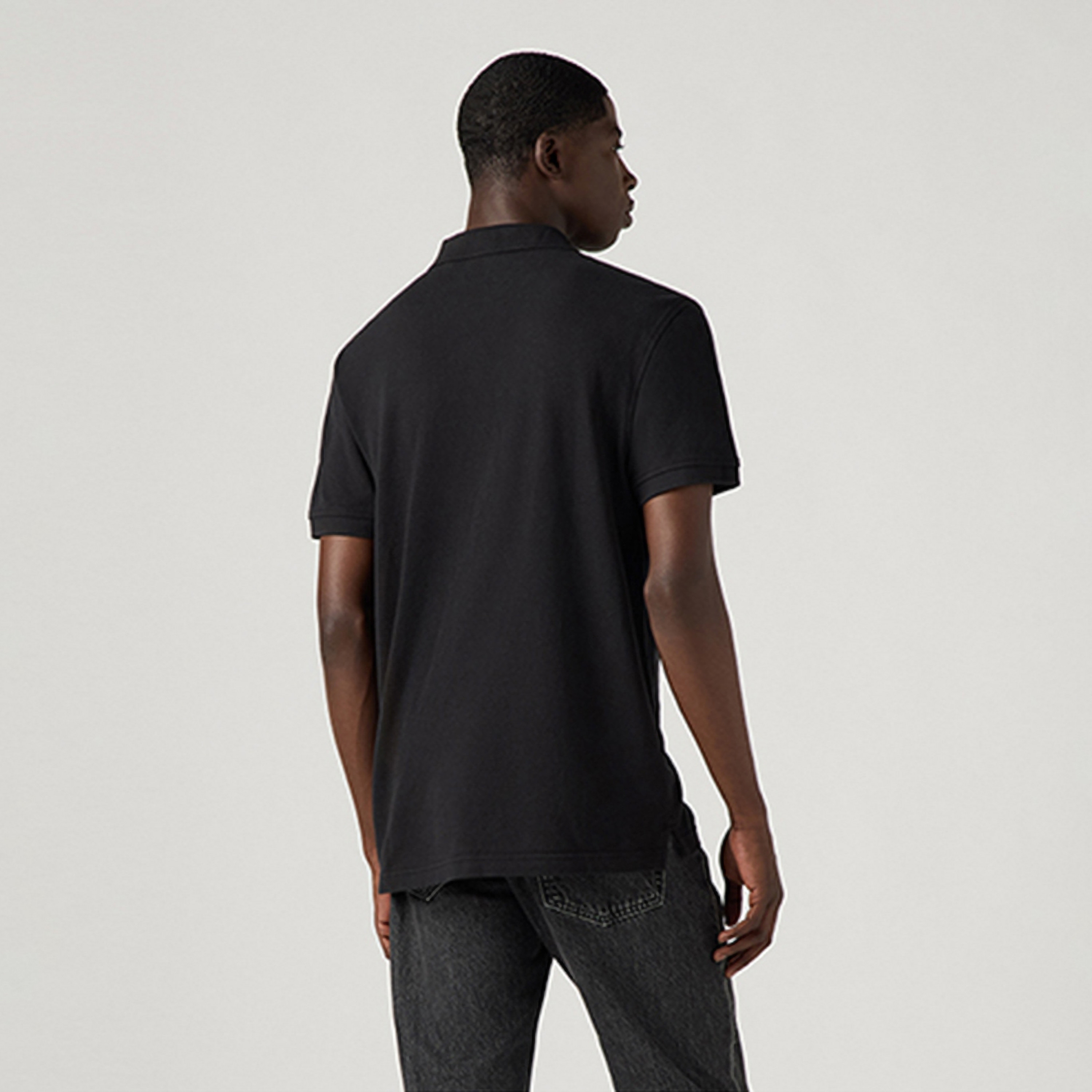Levi's Plain Collared Short Sleeves Men's Polo T-Shirt-men-clothing-tshirtsandpolos-polos-image-2