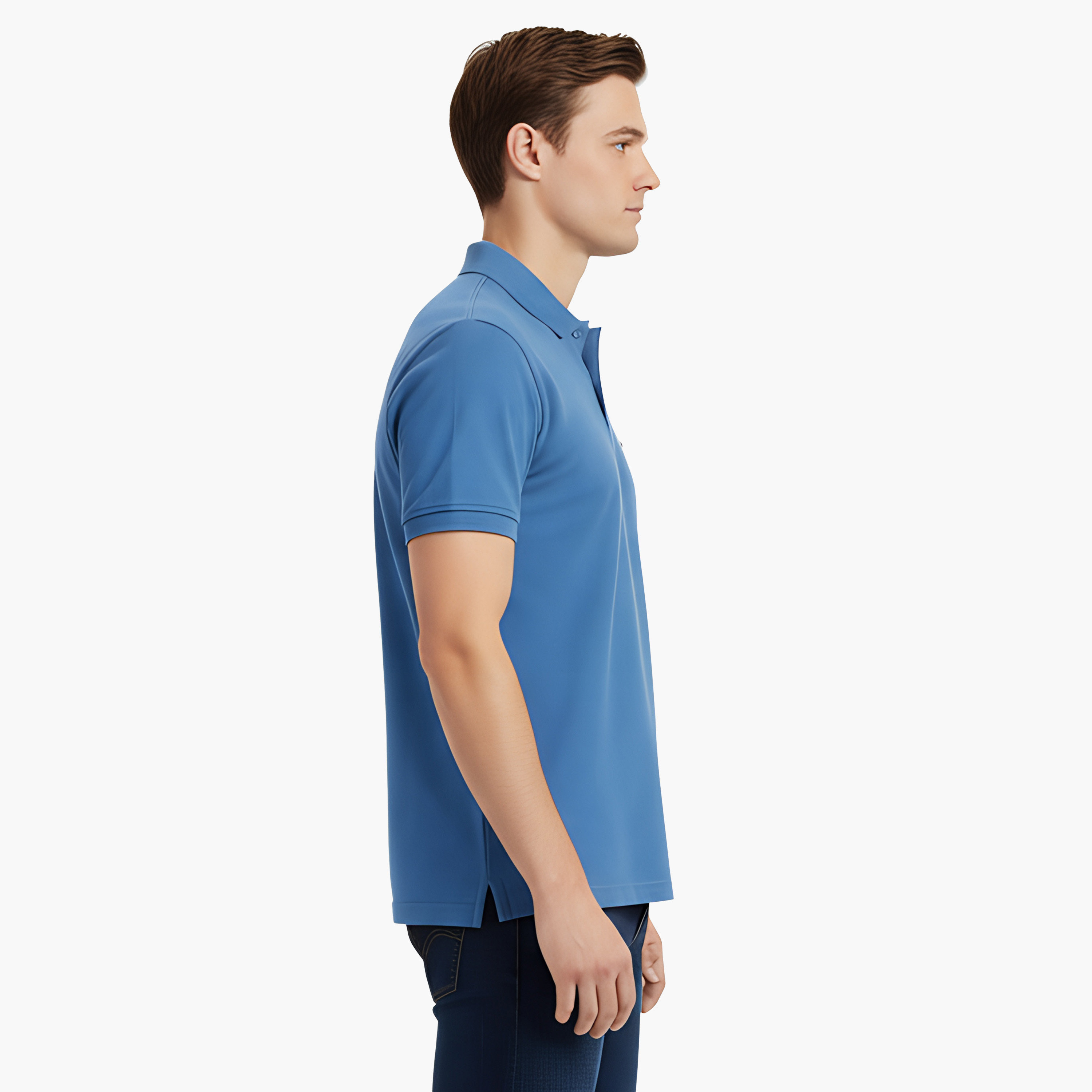 Levi's Plain Collared Short Sleeves Men's Polo T-Shirt-men-clothing-tshirtsandpolos-polos-image-3
