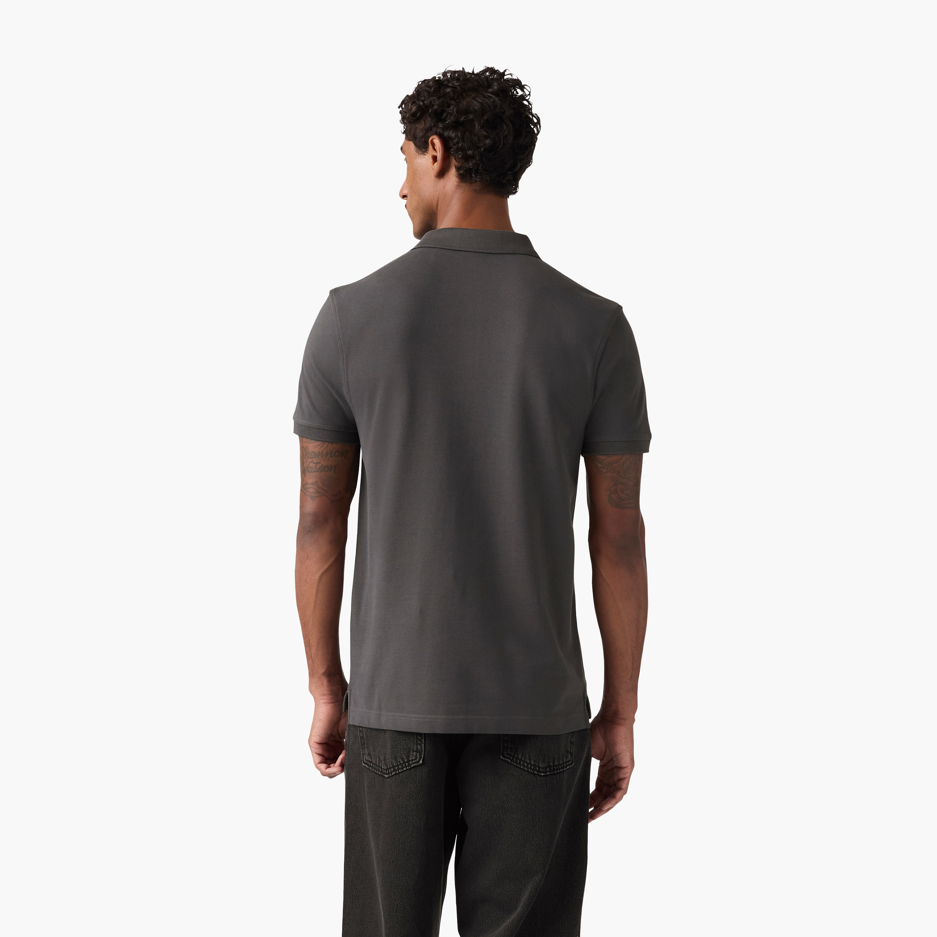 Levi's Plain Collared Short Sleeves Men's Polo T-Shirt-men-clothing-tshirtsandpolos-polos-image-2