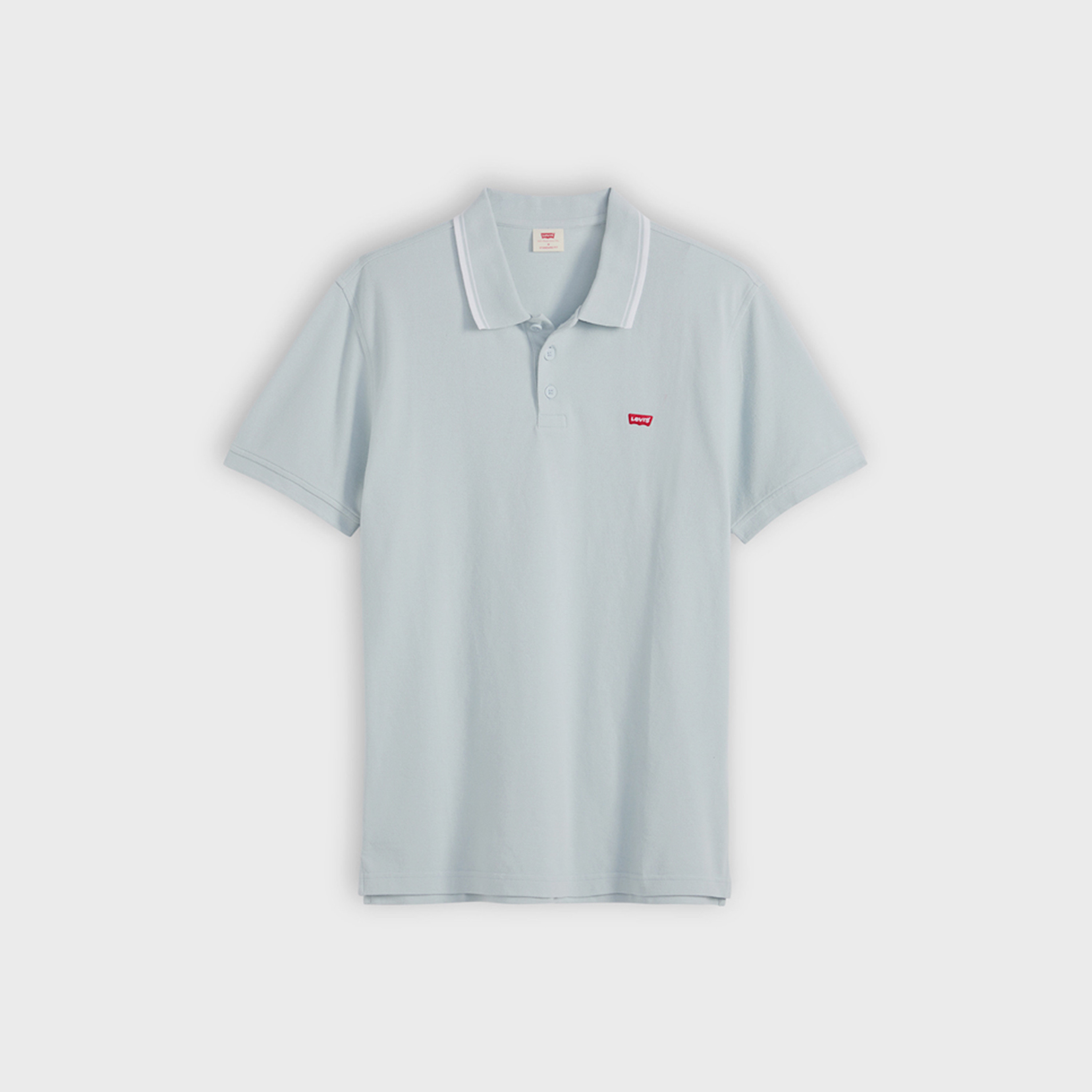 تي شيرت بولو رجالي سادة بأكمام قصيرة وياقة من ليفايس-men-clothing-tshirtsandpolos-polos-image-3