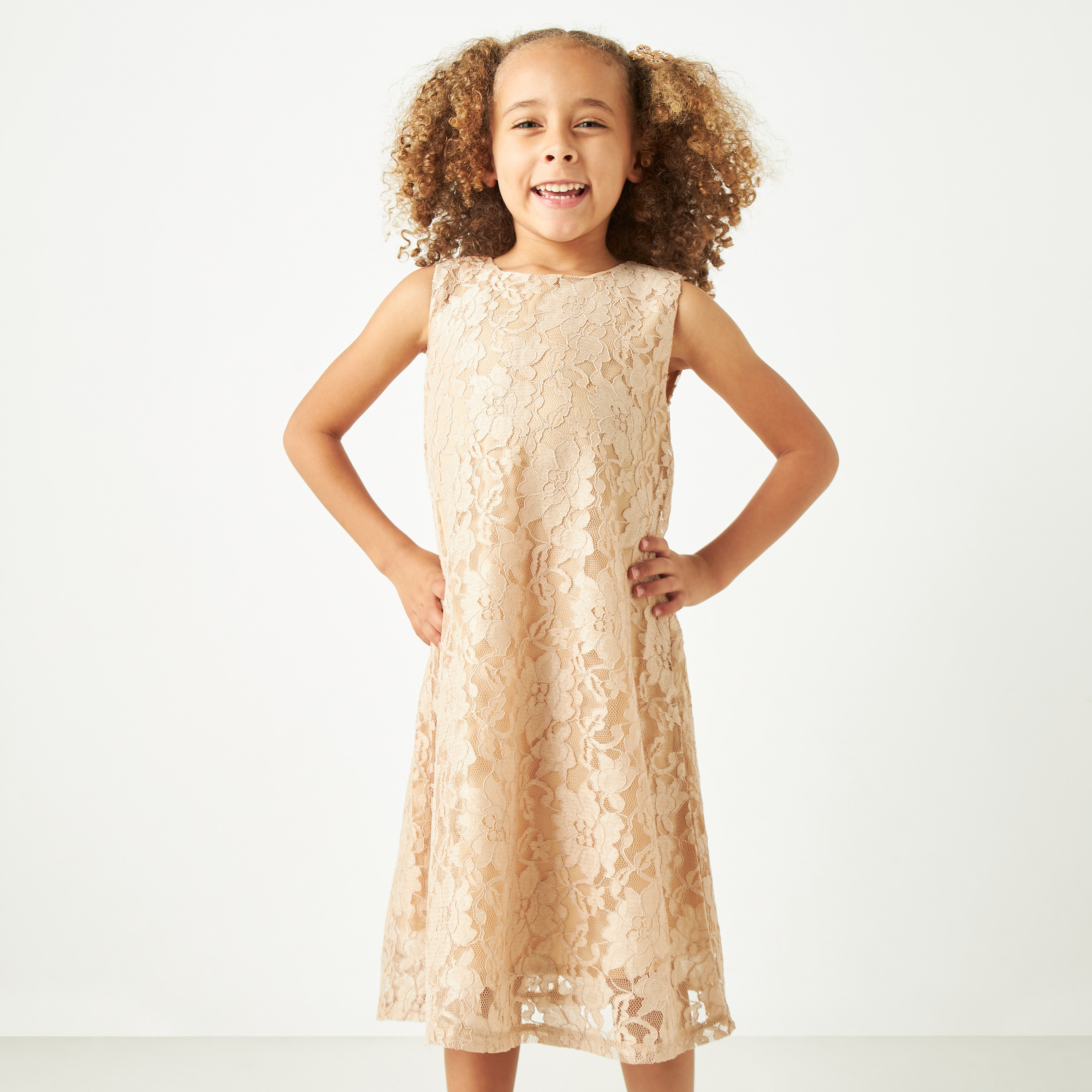 Little Golden Apple Floral Lace Sleeveless Dress-girls-clothing-dressesandjumpsuits-image-10