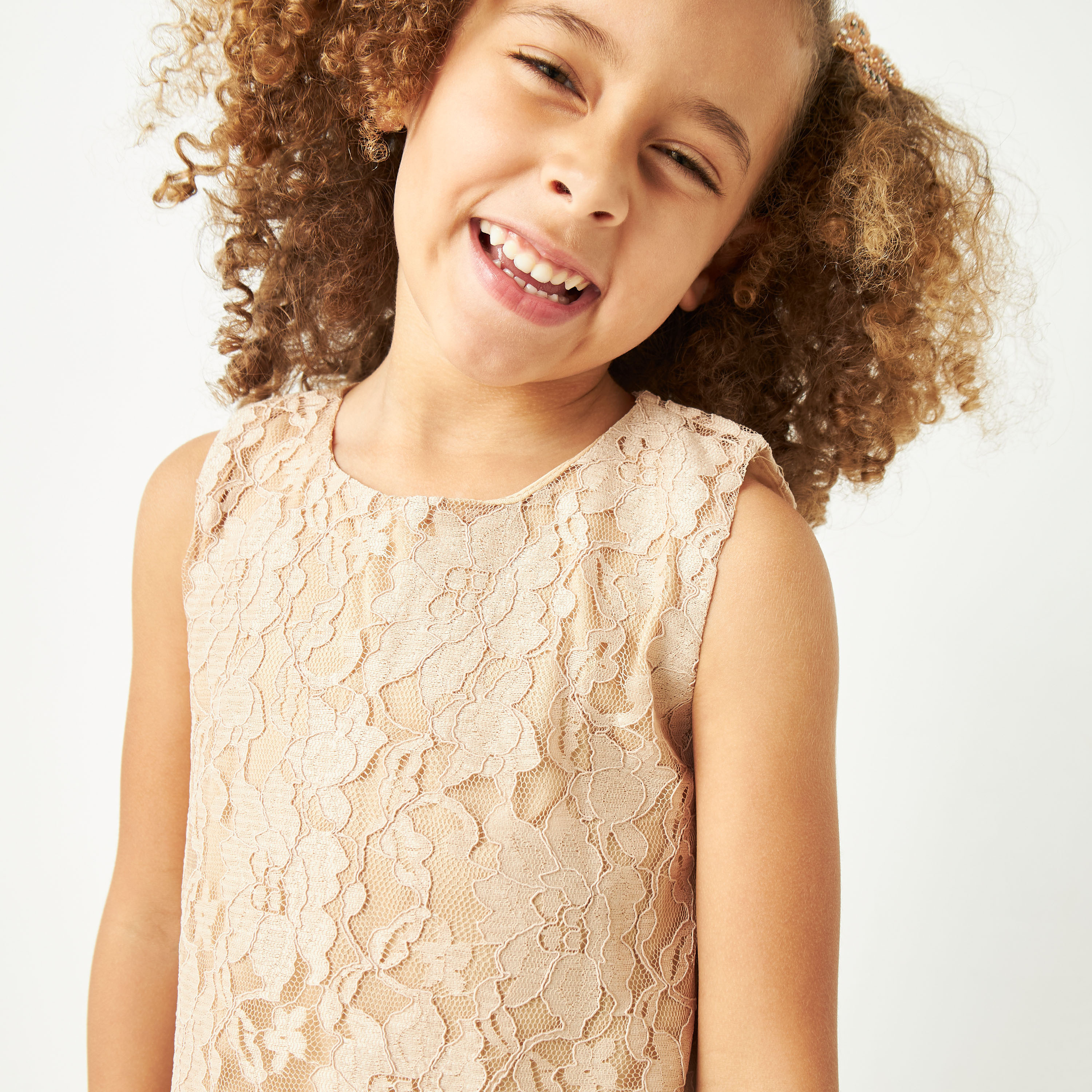 Little Golden Apple Floral Lace Sleeveless Dress-girls-clothing-dressesandjumpsuits-image-12
