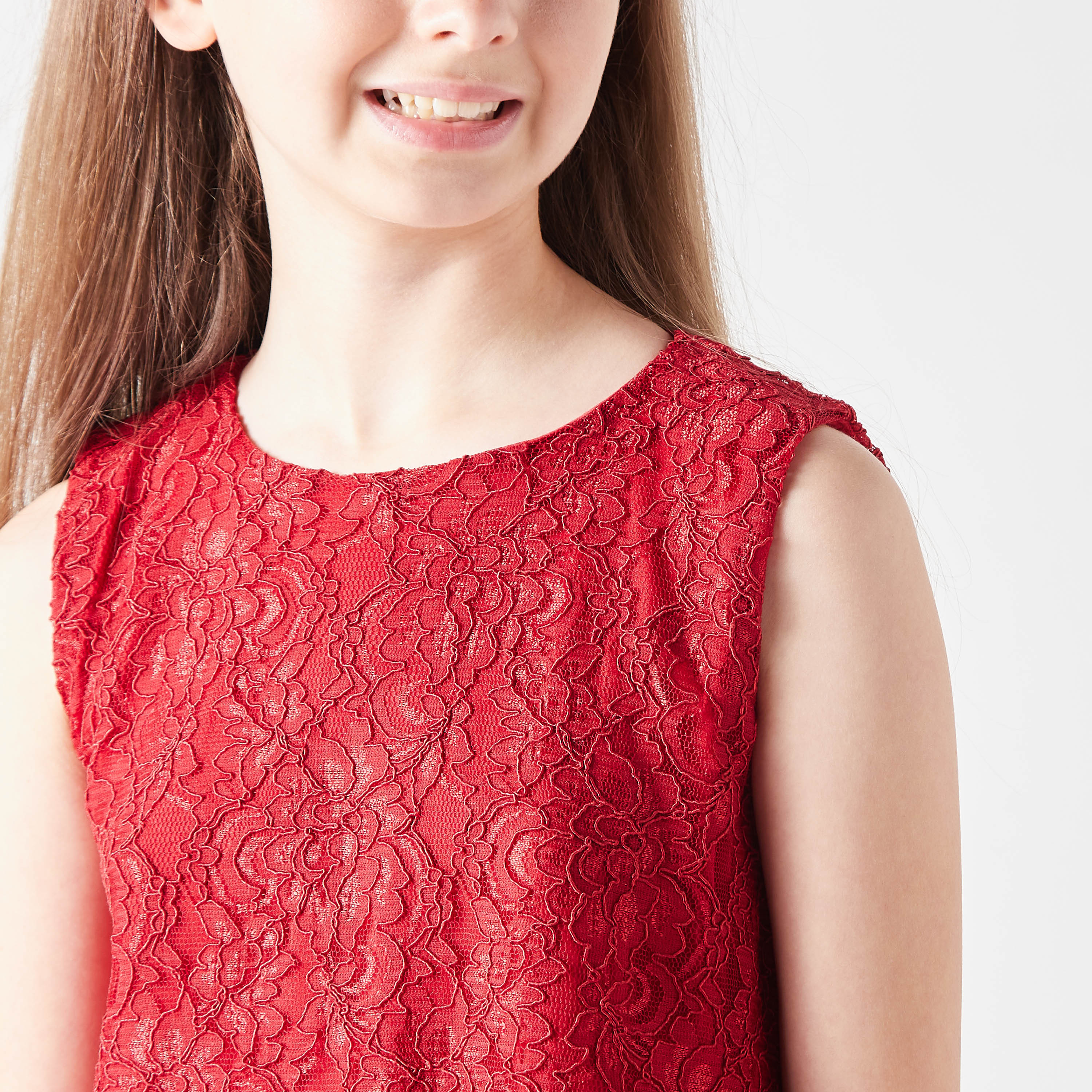 Little Golden Apple Floral Lace Sleeveless Dress-girls-clothing-dressesandjumpsuits-image-16