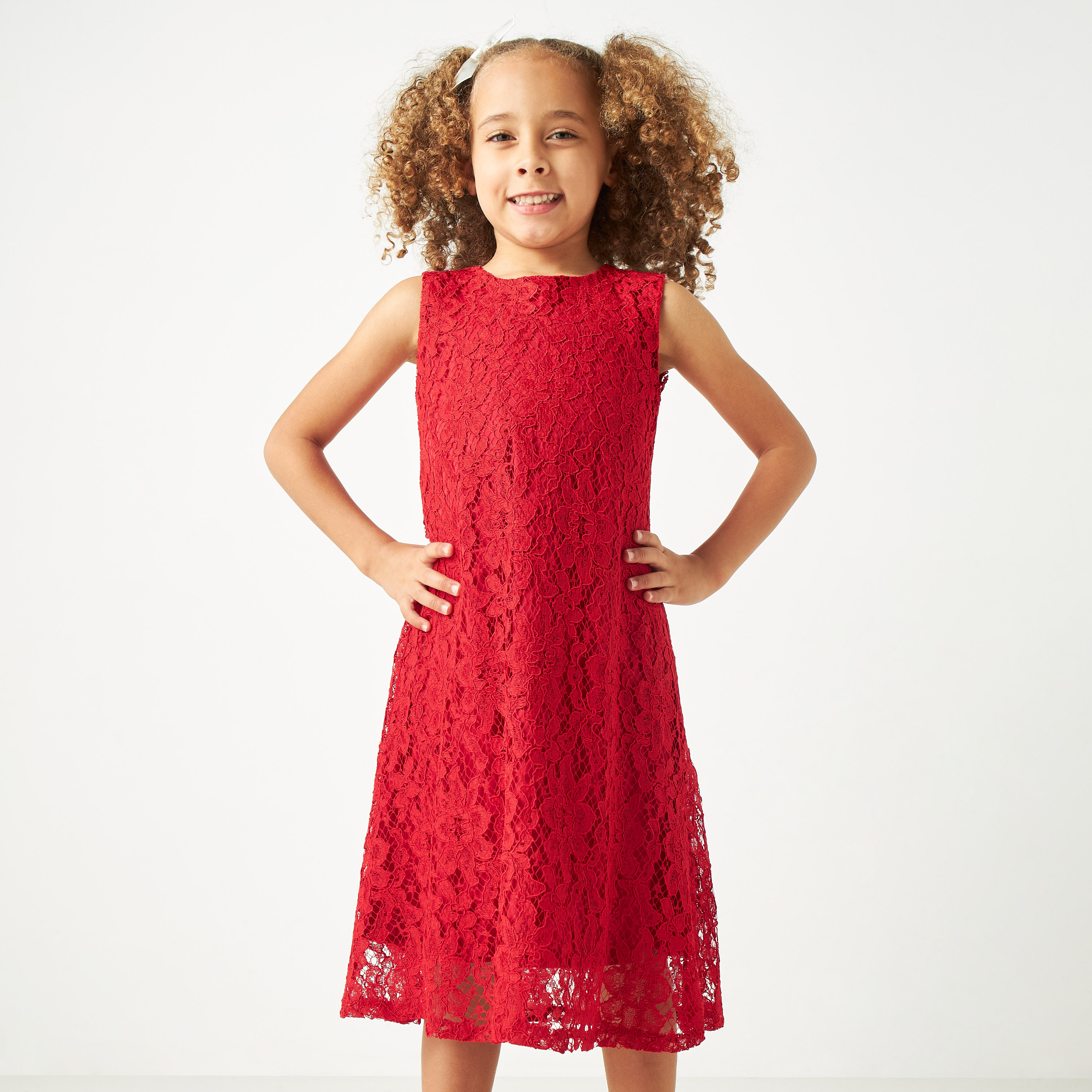 Little Golden Apple Floral Lace Sleeveless Dress-girls-clothing-dressesandjumpsuits-image-18