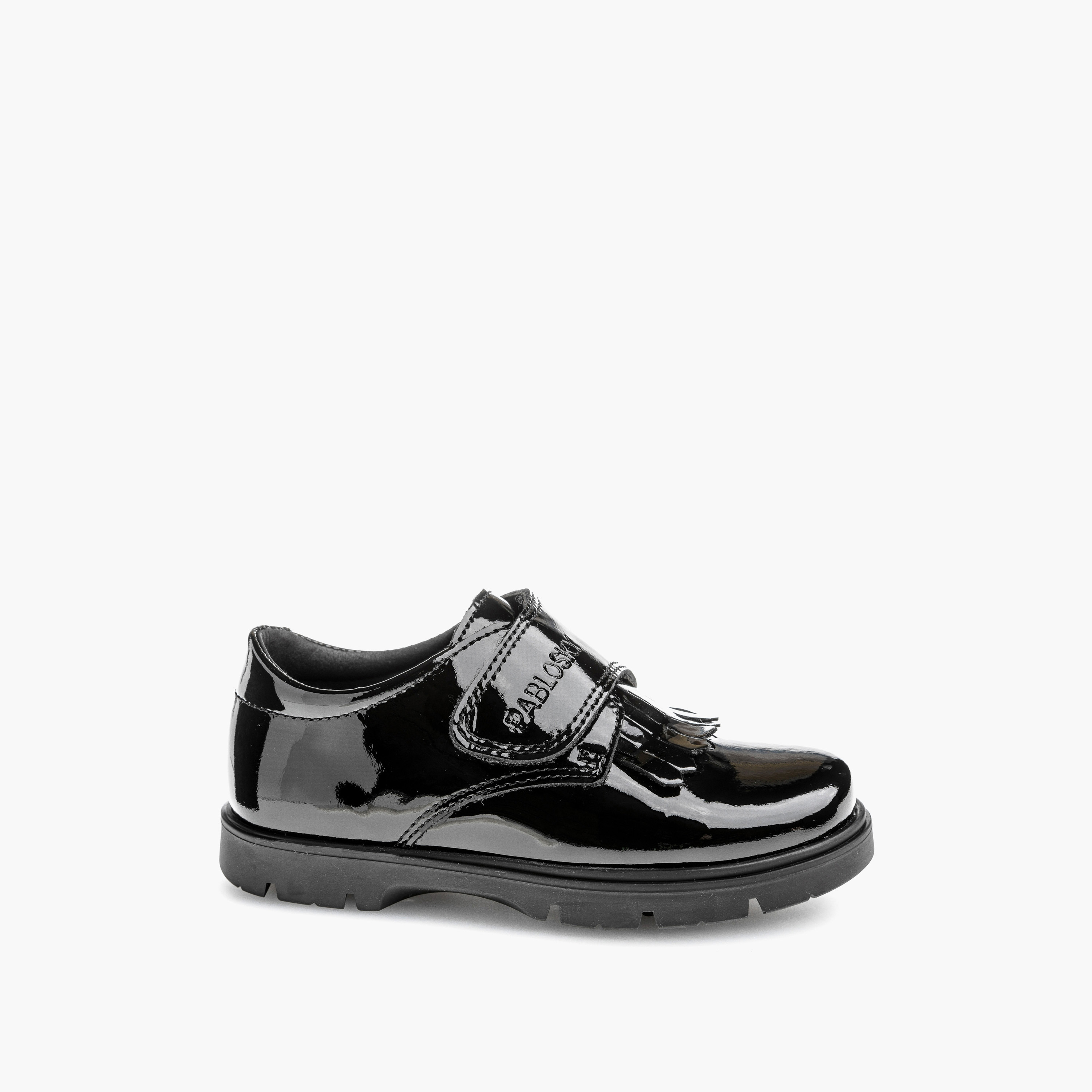حذاء مدرسي بشريط إغلاق لاصق للبنات من بابلوسكي - 360419-girls-shoes-schoolshoes-image-1