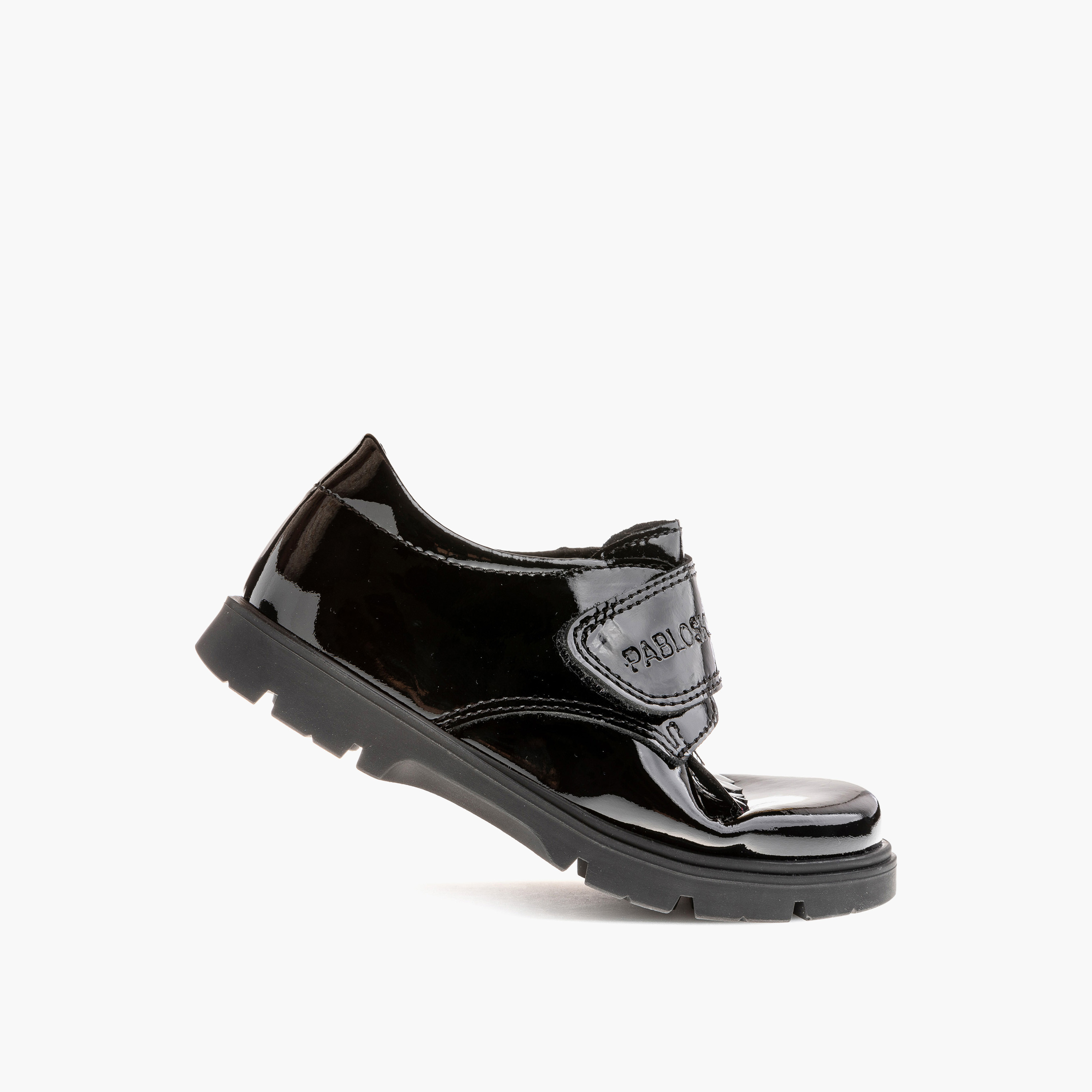 Pablosky Girls' School Shoes with Hook and Loop Closure - 360419-girls-shoes-schoolshoes-image-5