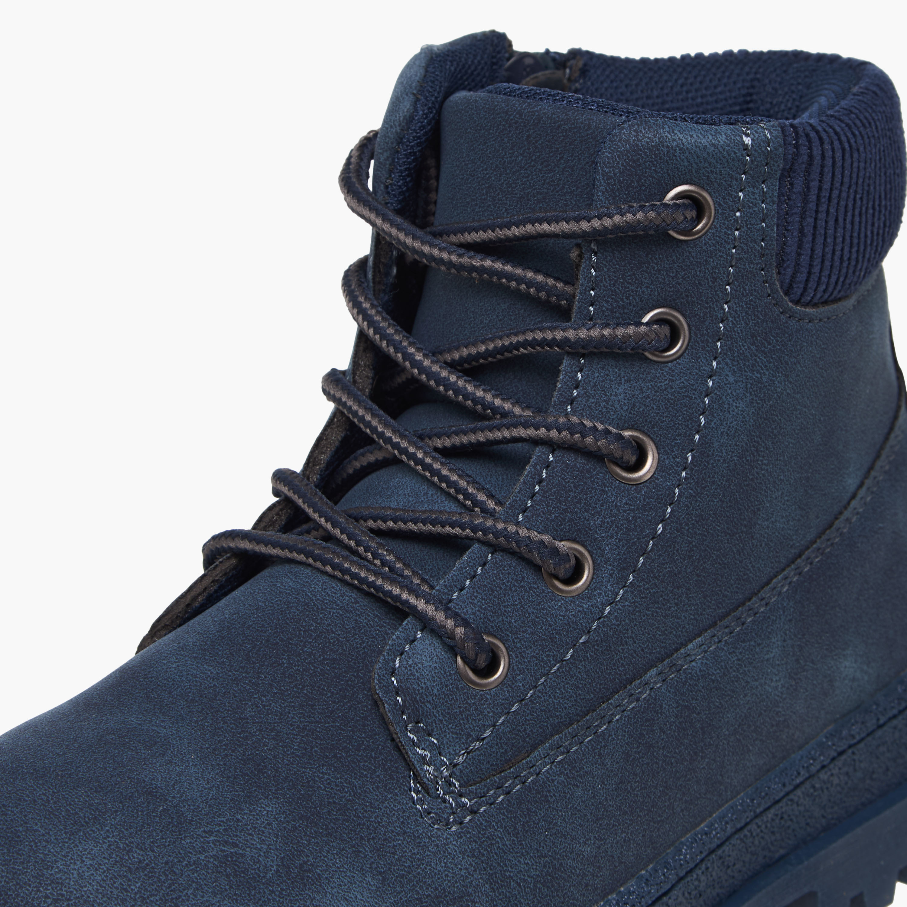 LBL by Shoexpress Boys Lace-Up Ankle Boots-boys-shoes-boots-image-4