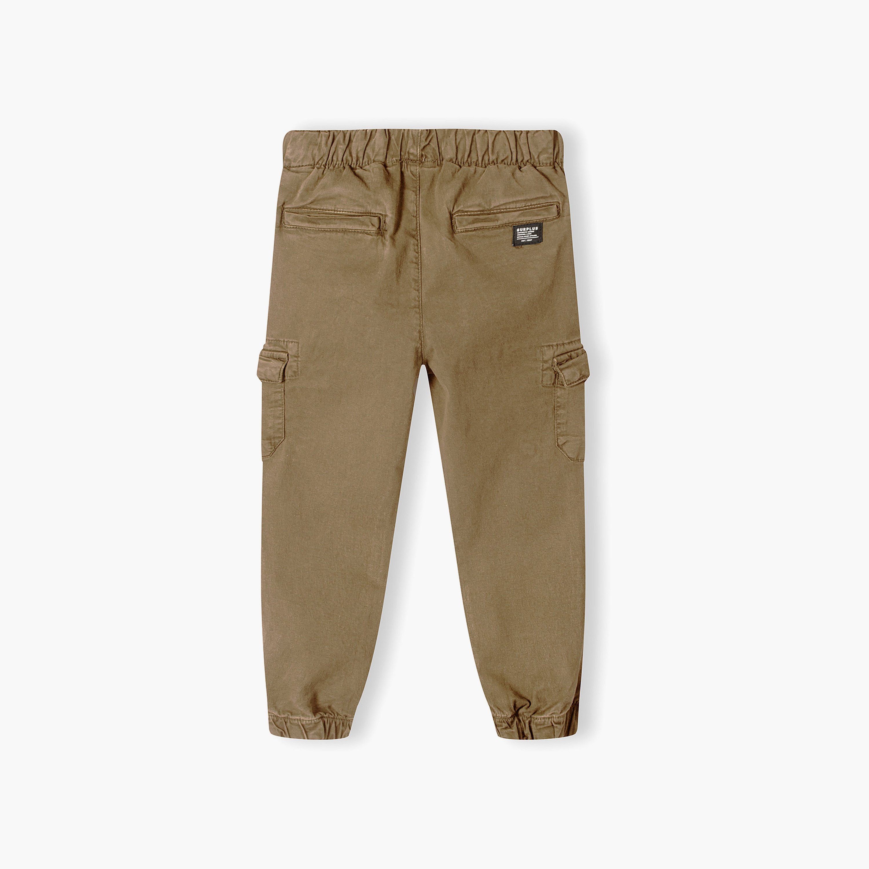 بنطال ركض كارجو بقصة مريحة سادة من مينوتي-boys-clothing-bottoms-joggersandtrackpants-image-3