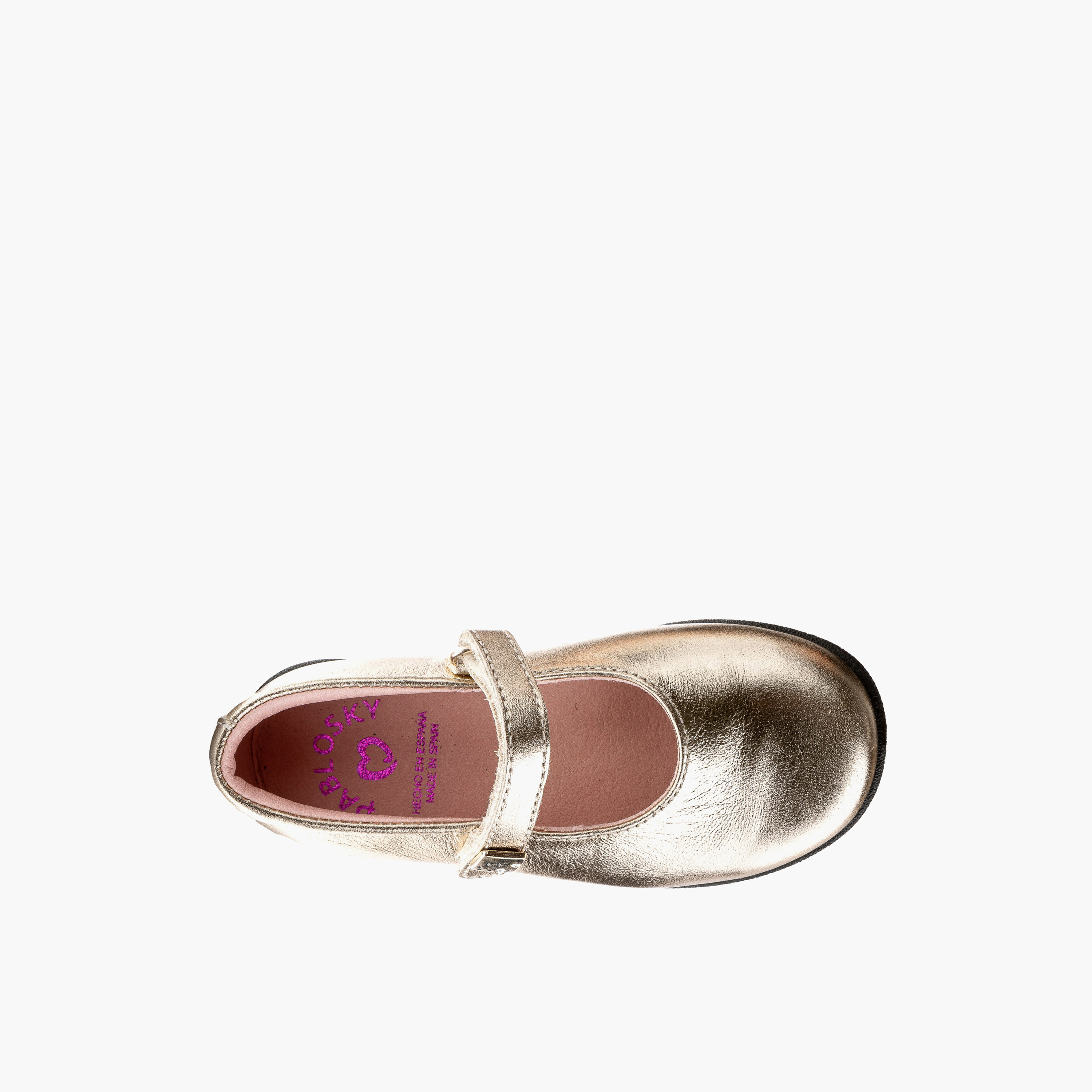 Pablosky Girls' Mary Jane Shoes with Hook and Loop Closure - 361180-baby-girls-shoes-closedshoes-image-4