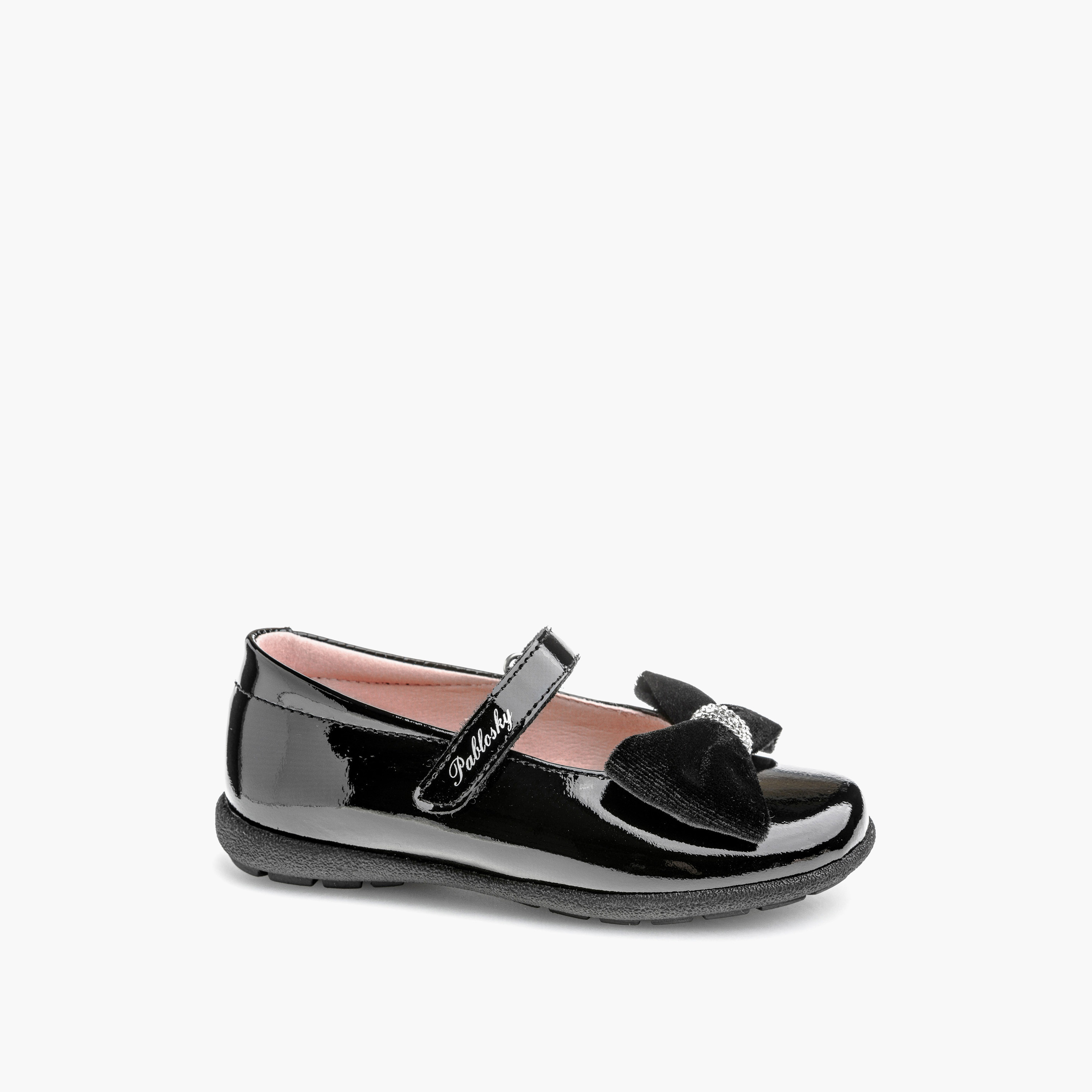 Pablosky Girls' Mary Jane School Shoes with Hook and Loop Closure - 361219-girls-shoes-maryjanes-image-1