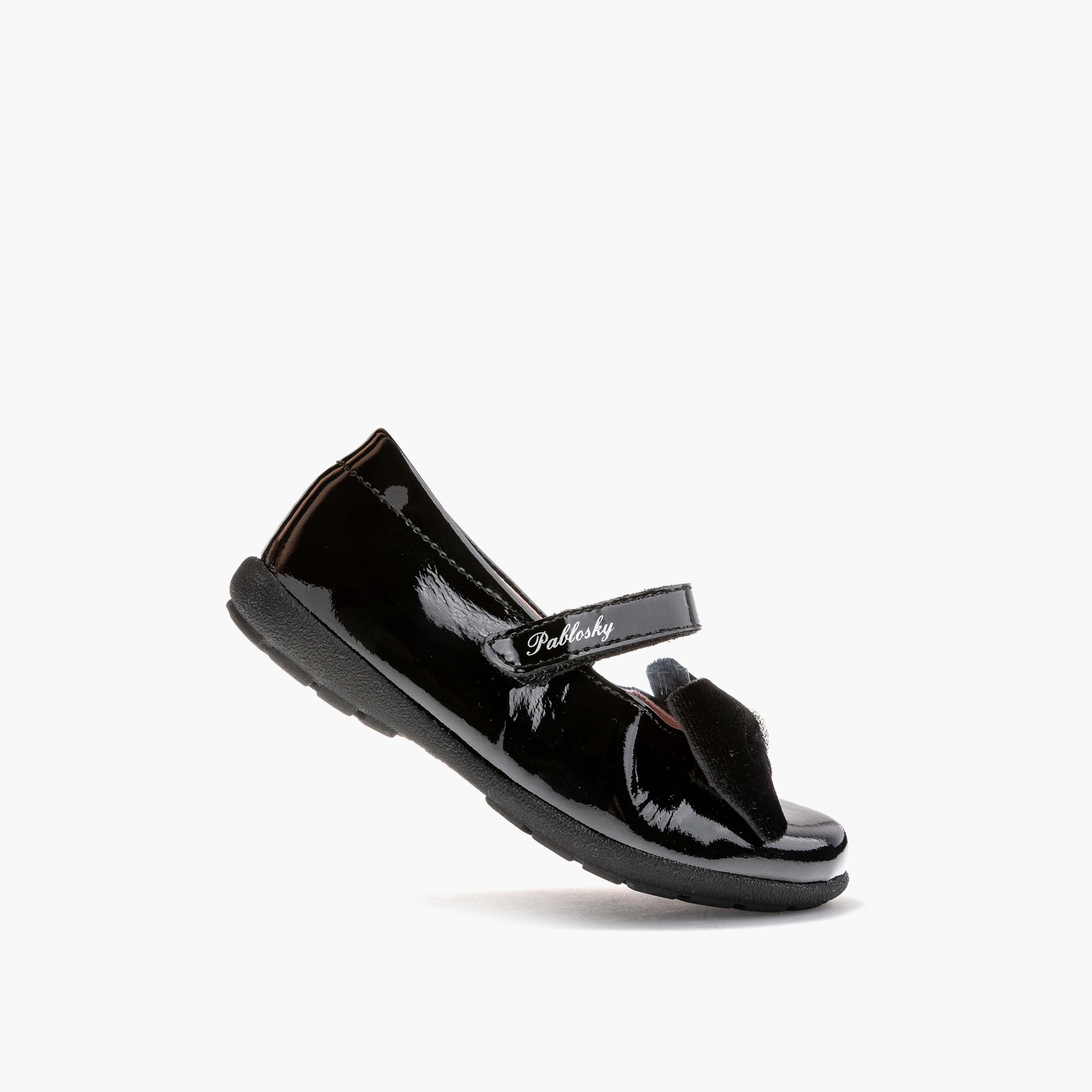 Pablosky Girls' Mary Jane School Shoes with Hook and Loop Closure - 361219-girls-shoes-maryjanes-image-5