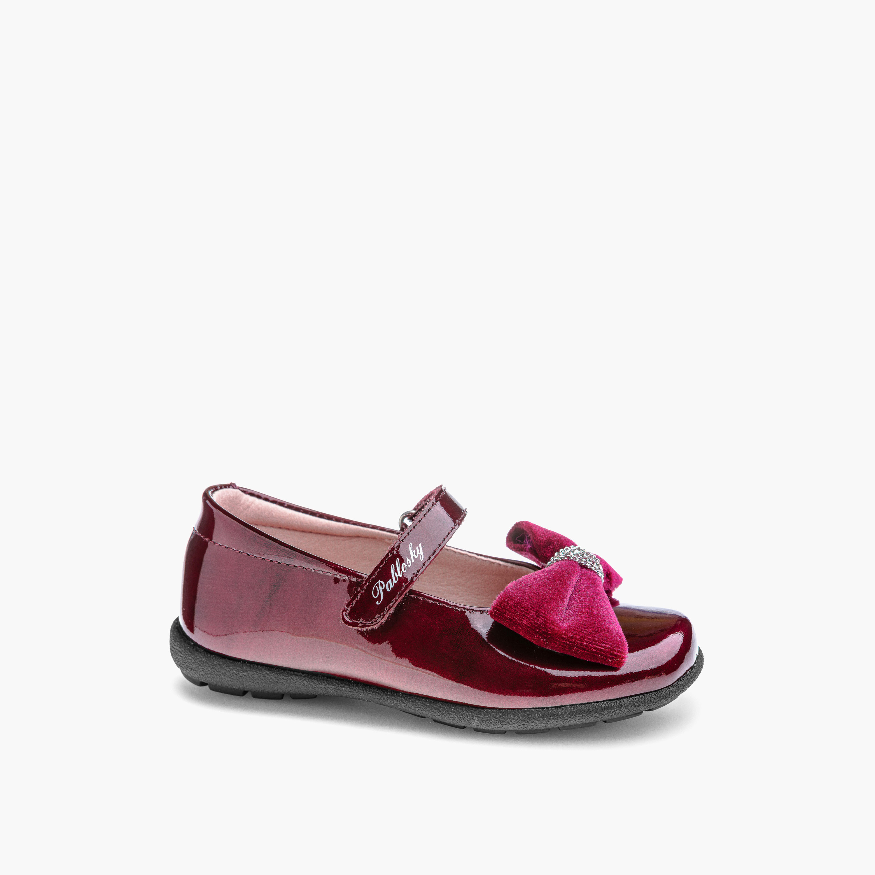 Pablosky Girls' Mary Jane Shoes with Hook and Loop Closure - 361269-girls-shoes-maryjanes-image-1