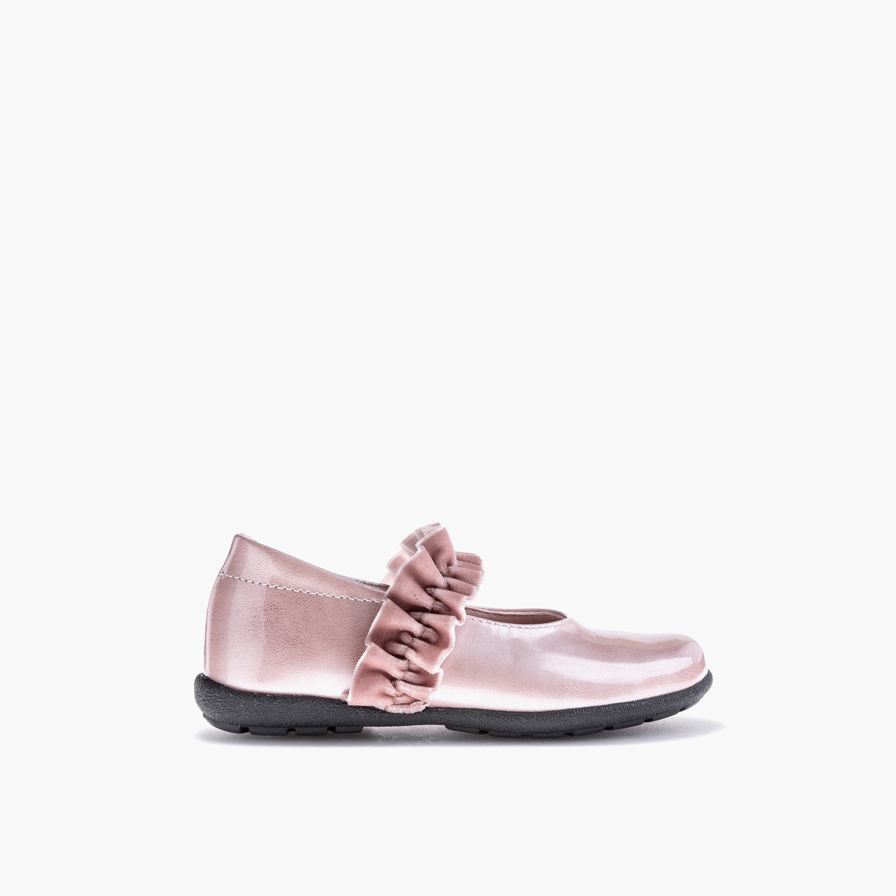 حذاء ماري جين بحزام مطاطي للبنات من بابلوسكي - 361379-J-girls-shoes-maryjanes-image-2