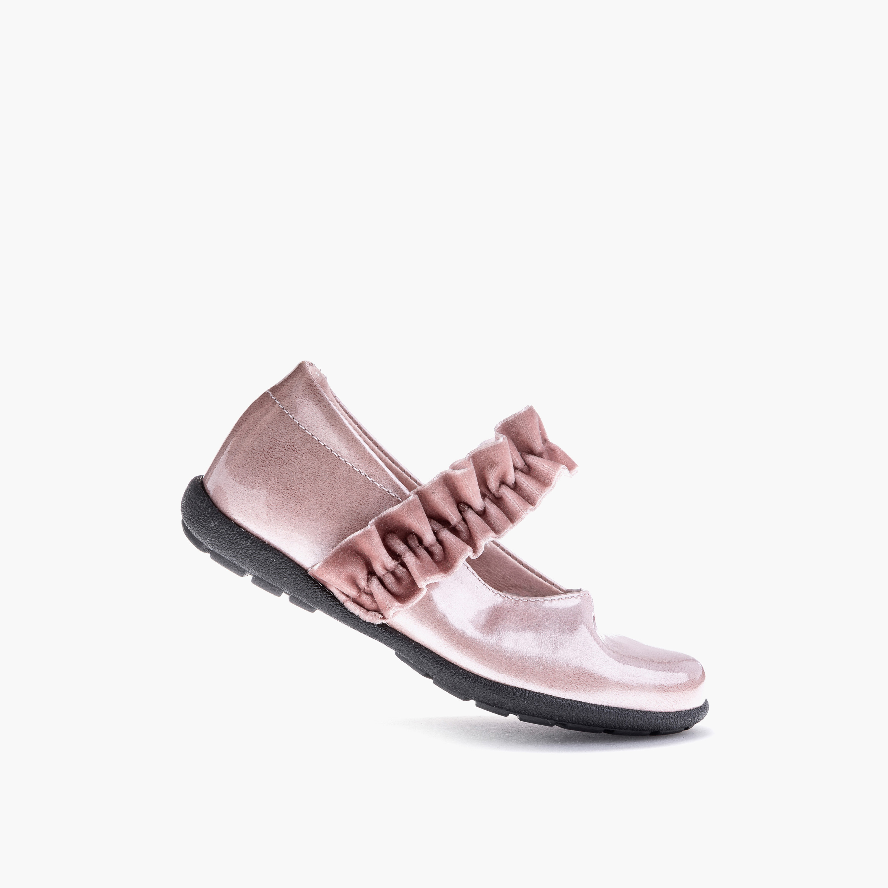 حذاء ماري جين بحزام مطاطي للبنات من بابلوسكي - 361379-J-girls-shoes-maryjanes-image-5