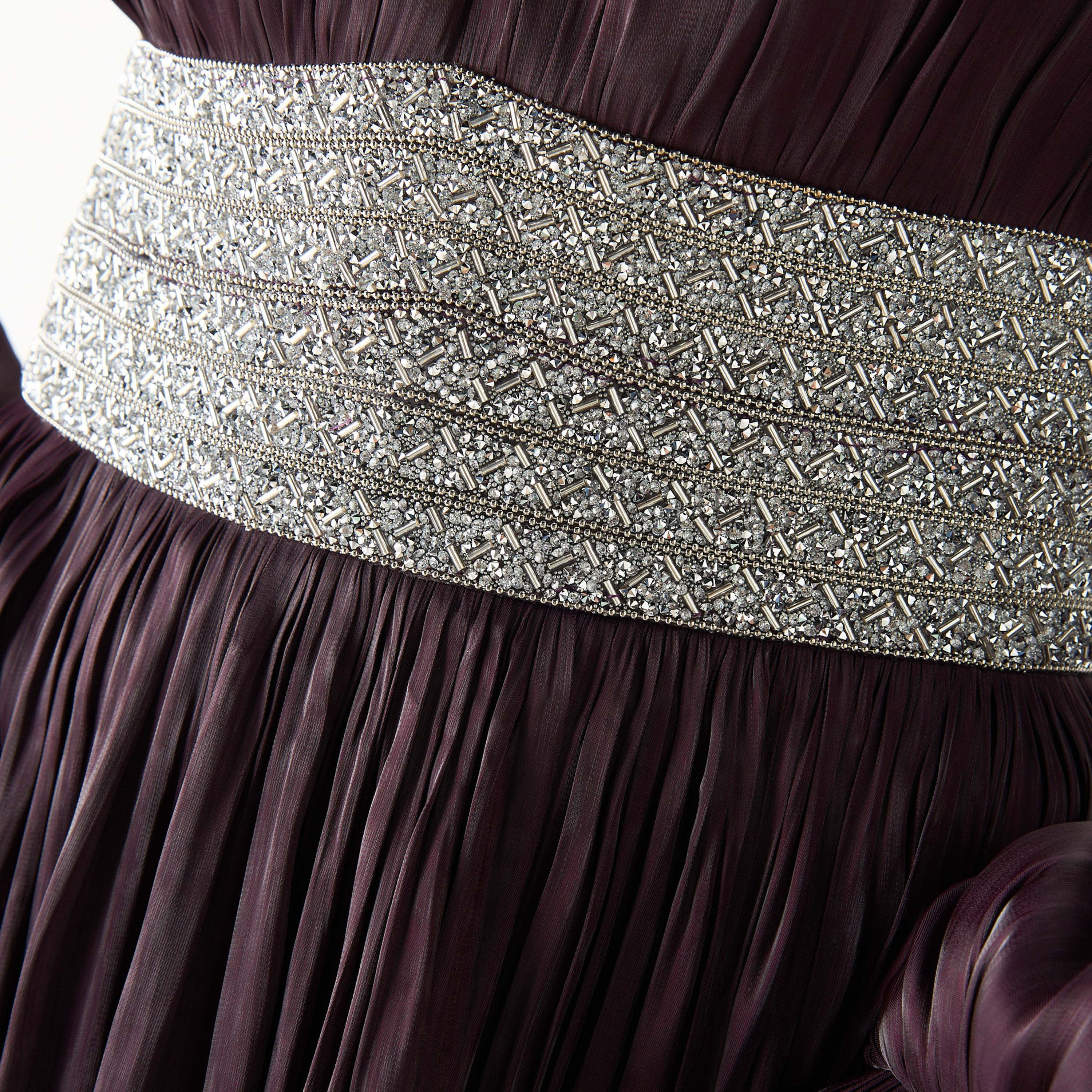 Golden Apple Maxi Dress with Embellished Belt-women-clothing-dresses-image-6