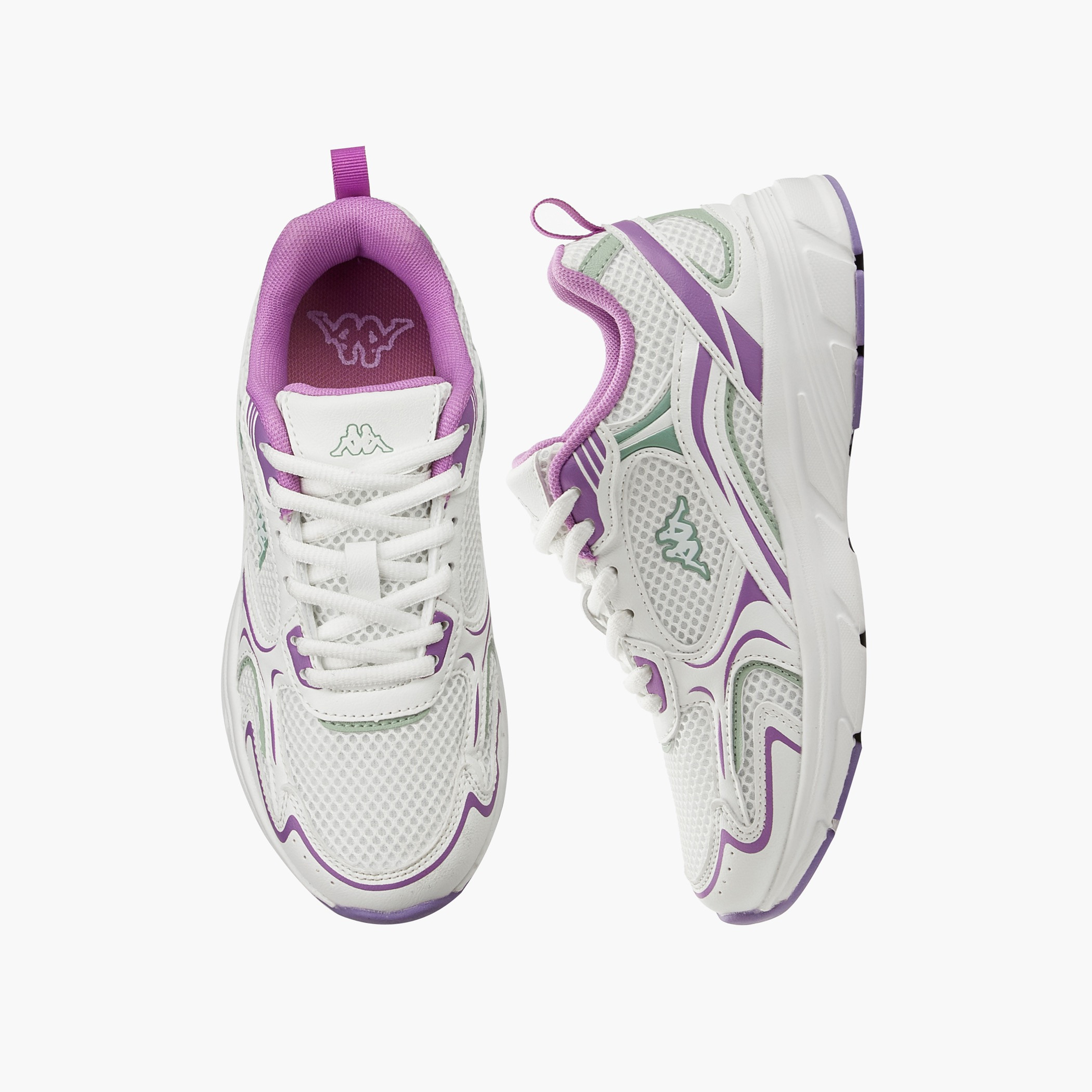 Kappa Girls Lace-Up Sports Shoes-girls-shoes-sports-image-1