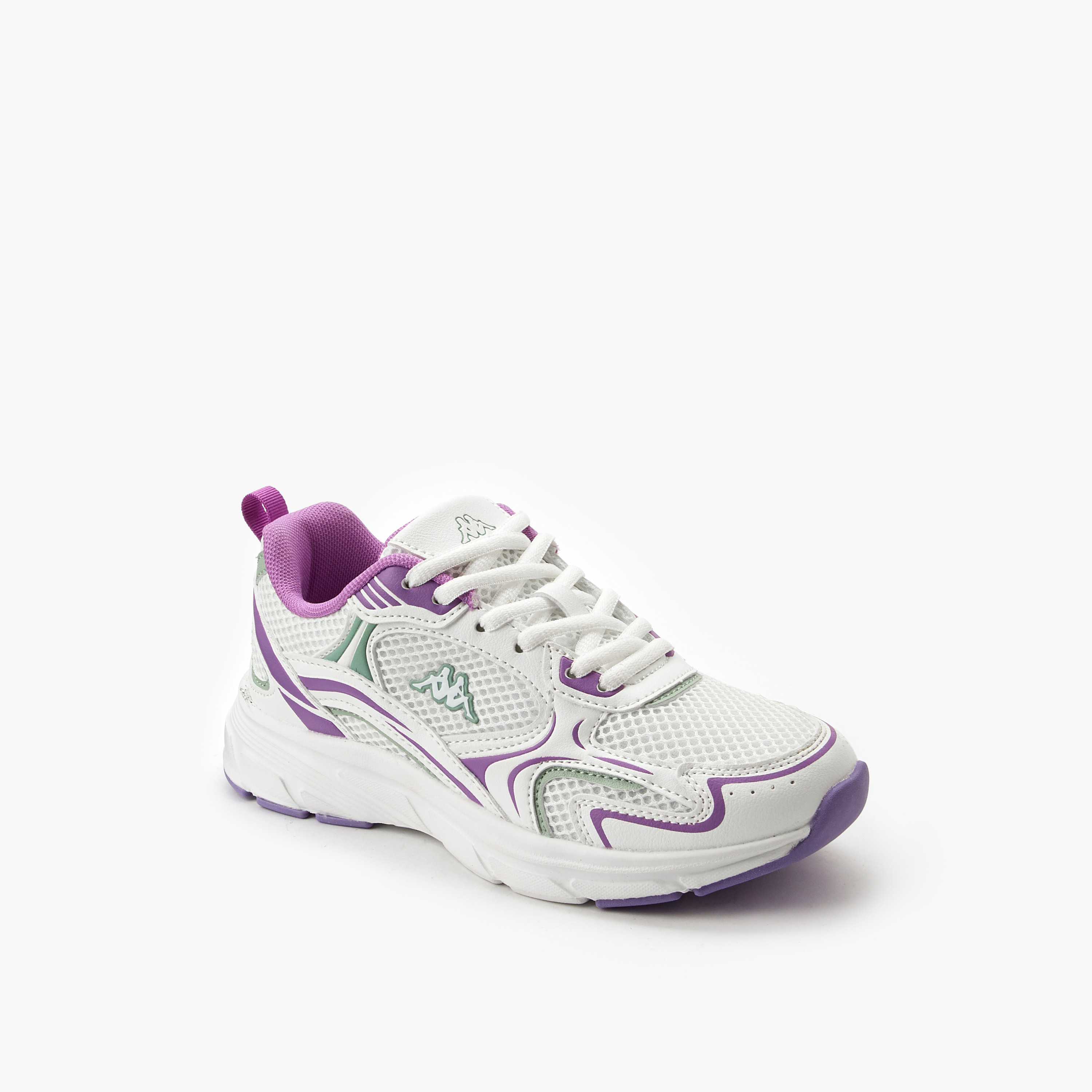 Kappa Girls Lace-Up Sports Shoes-girls-shoes-sports-image-2