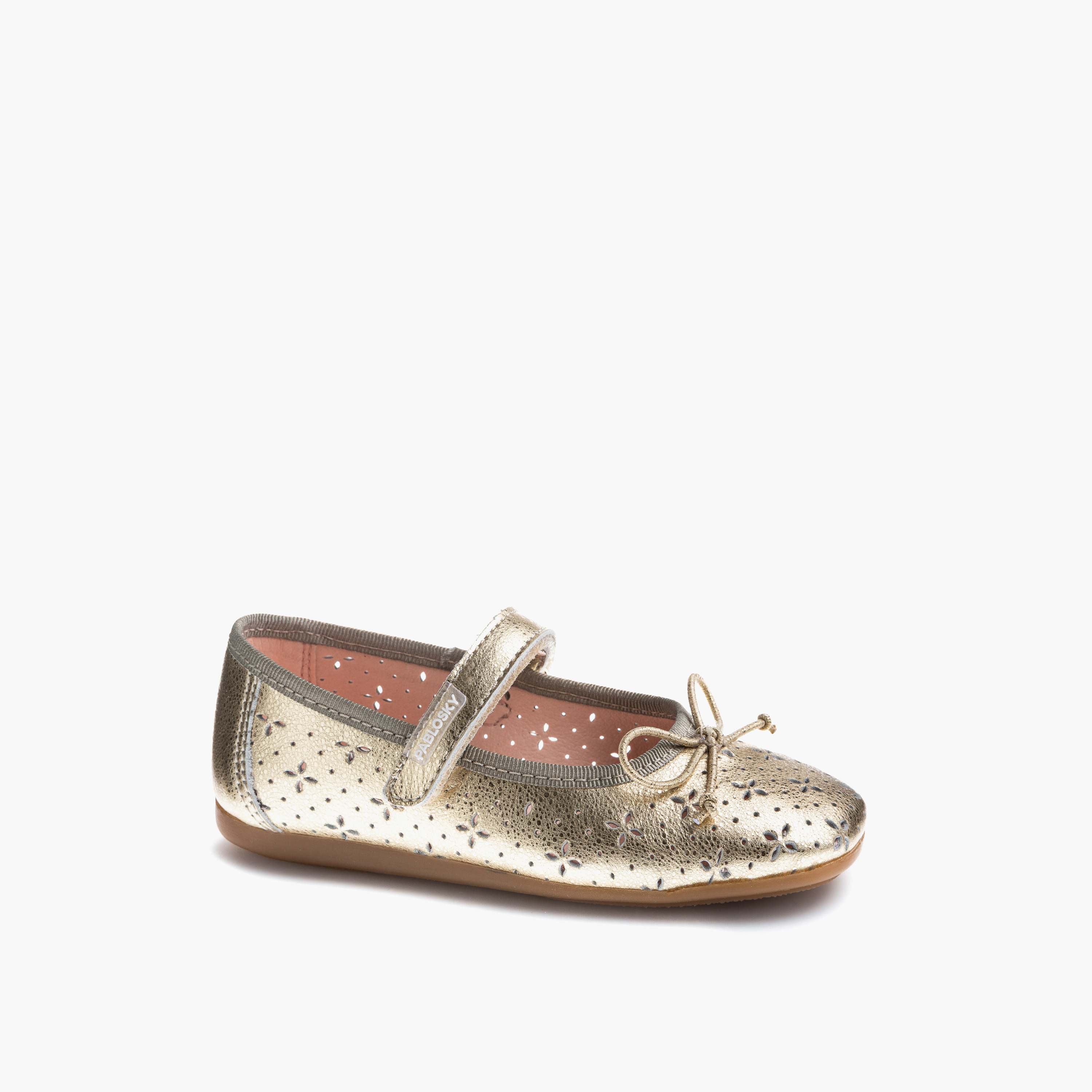 Pablosky Girls Hook and Loop Mary Jane Shoes-girls-shoes-maryjanes-image-1