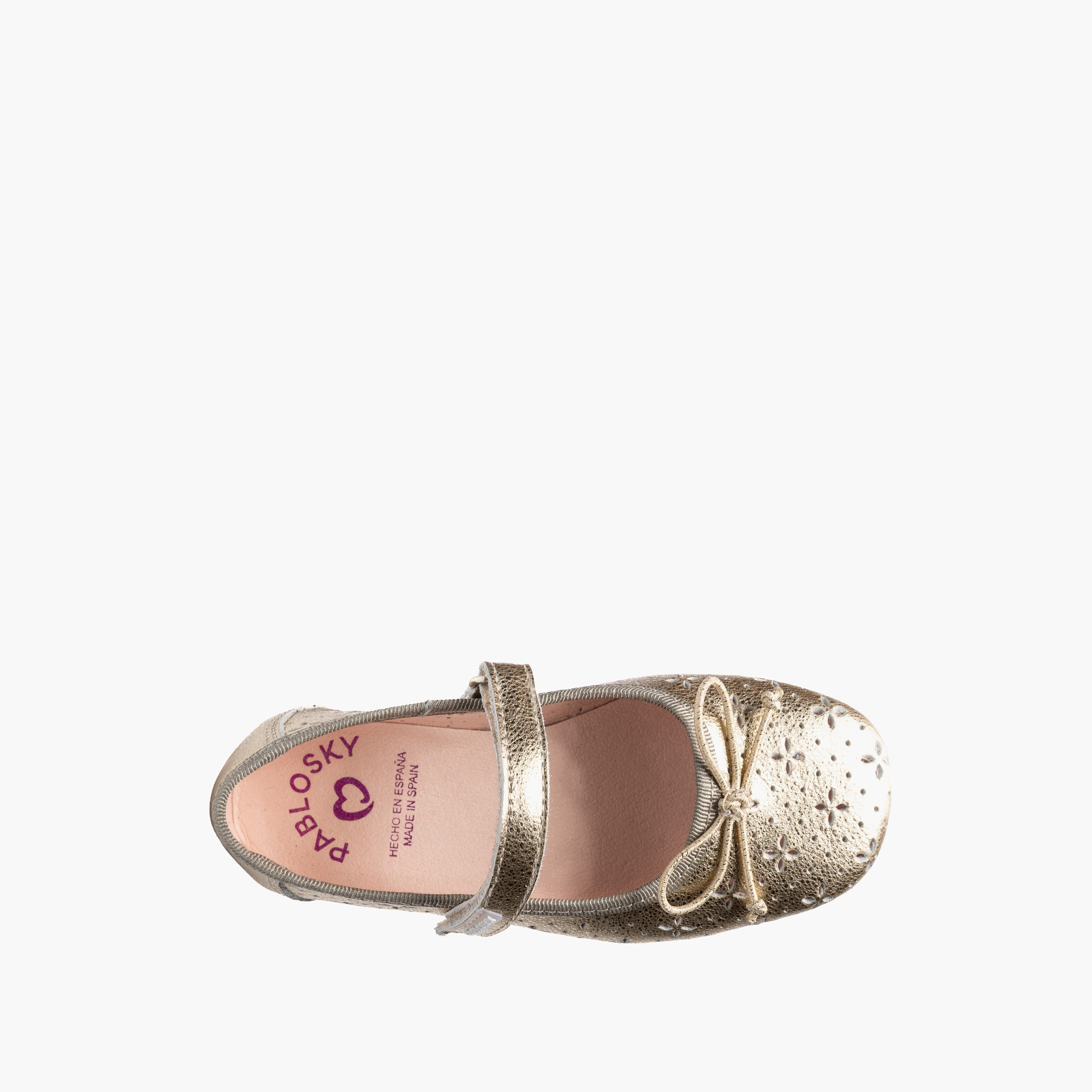 Pablosky Girls Hook and Loop Mary Jane Shoes-girls-shoes-maryjanes-image-4