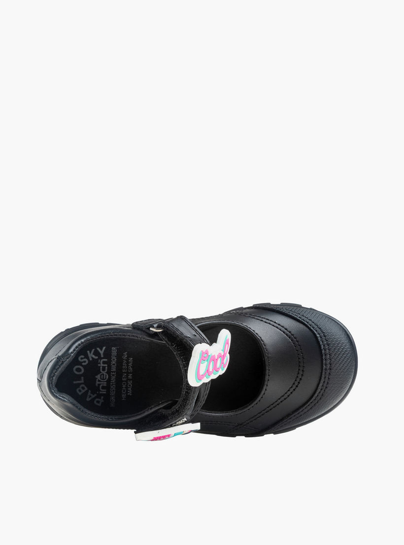 حذاء مدرسي من الجلد بشريط إغلاق لاصق للبنات من بابلوفسكي-girls-shoes-schoolshoes-image-3