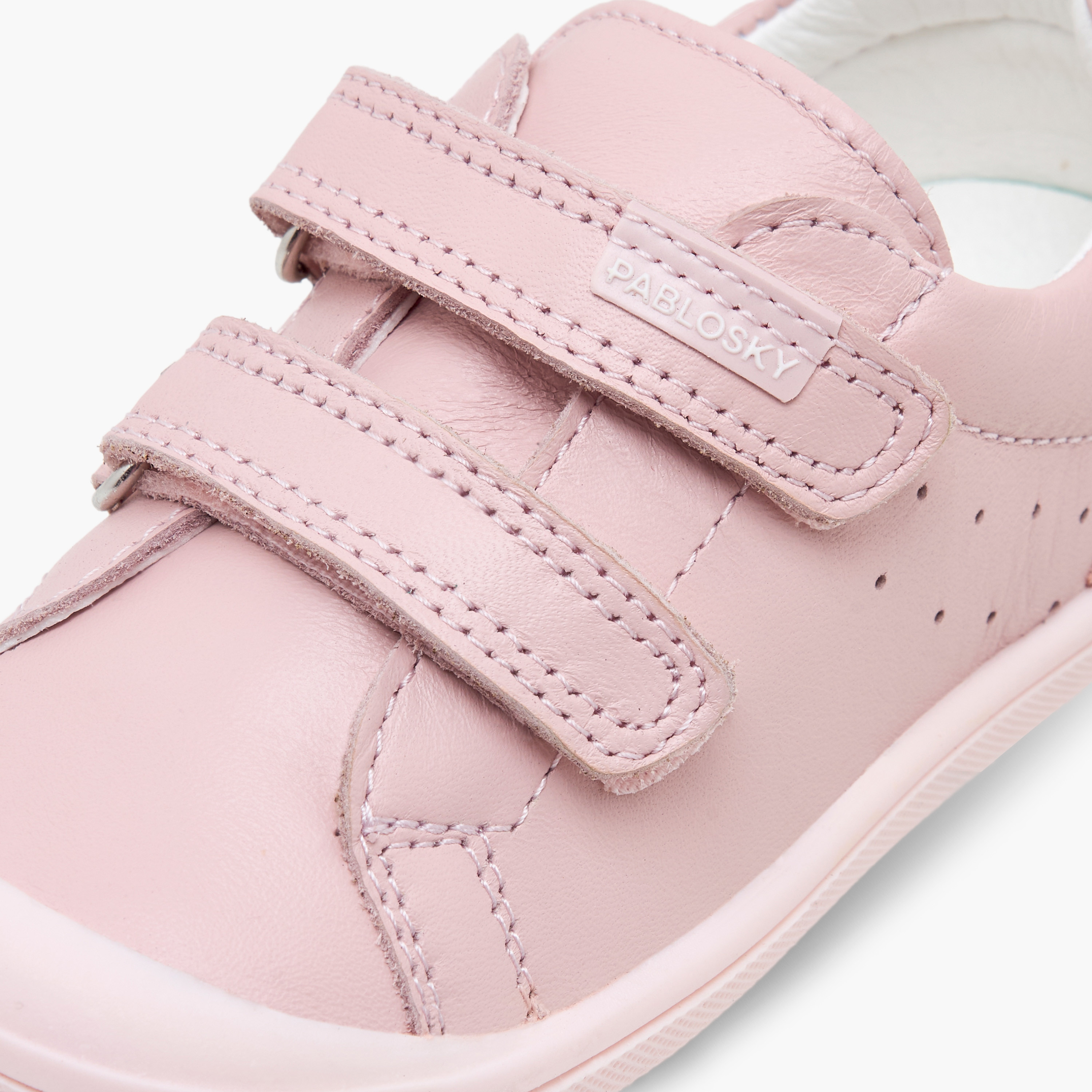 Pablosky Booties with Hook & Loop Closure-baby-girls-shoes-booties-image-5