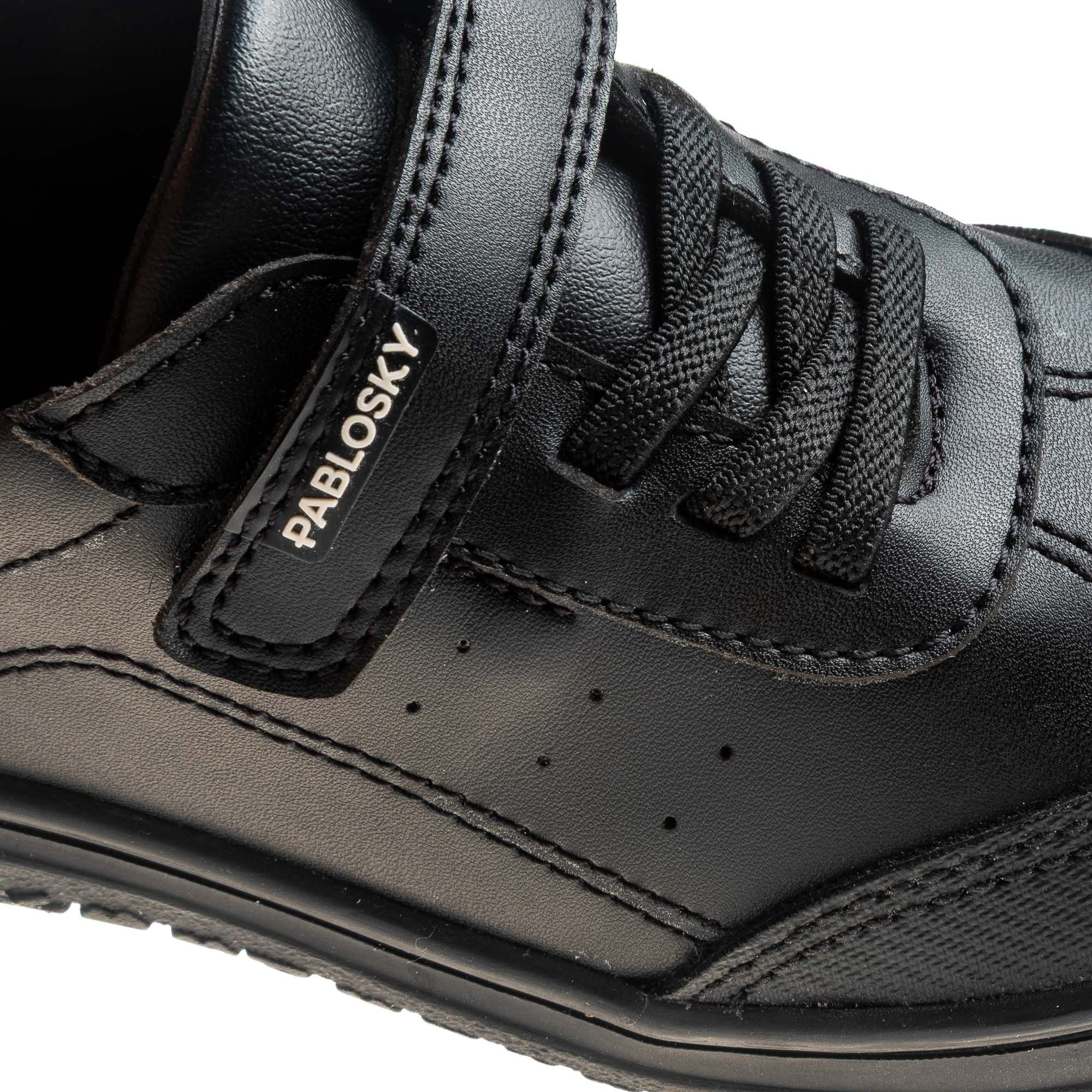 Pablosky Kids Hook & Loop School Shoes-boys-shoes-schoolshoes-image-6