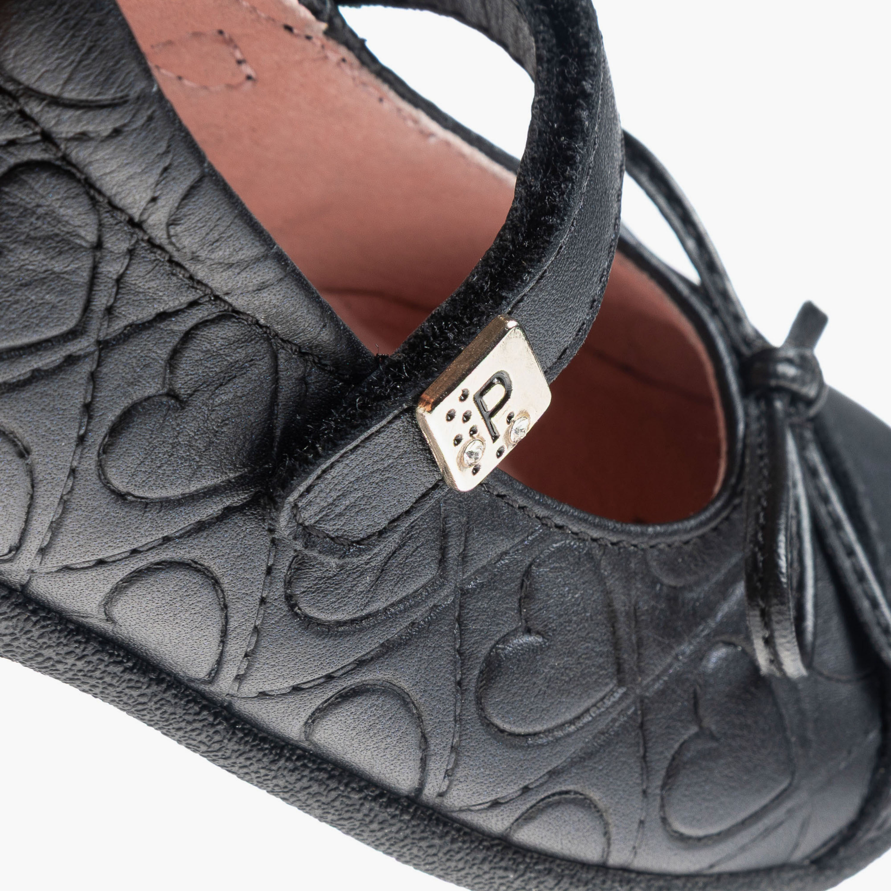 Pablosky Girls Quilted Leather Mary Jane School Shoes-girls-shoes-maryjanes-image-6