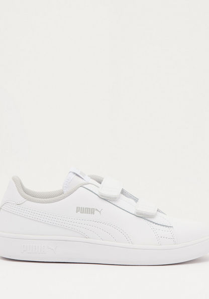 PUMA Boys' Sneakers with Hook and Loop Closure-Boy%27s School Shoes-image-0
