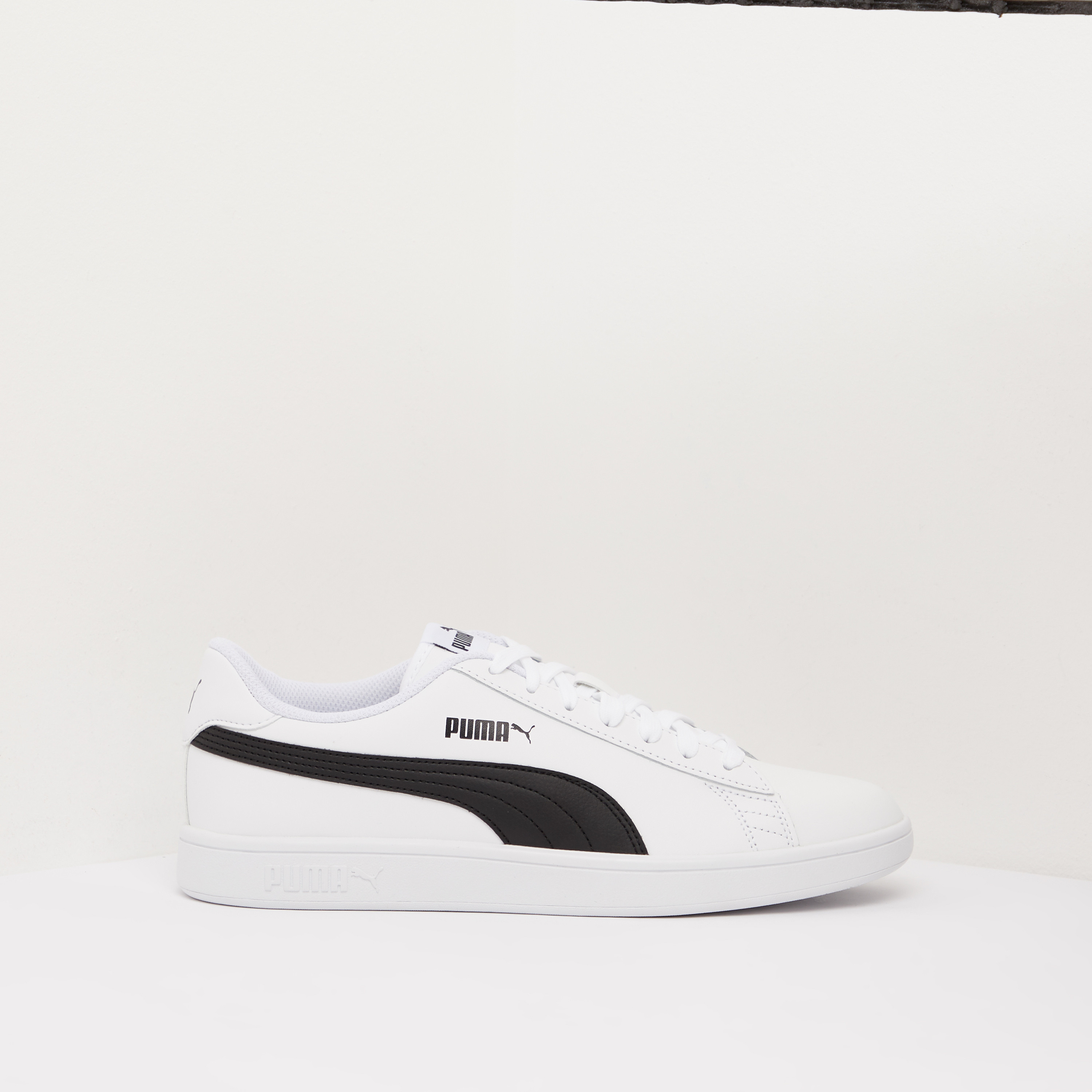 Shop Puma Men s Smash Lace Up Tennis Shoes 36521501 Online Splash Kuwait