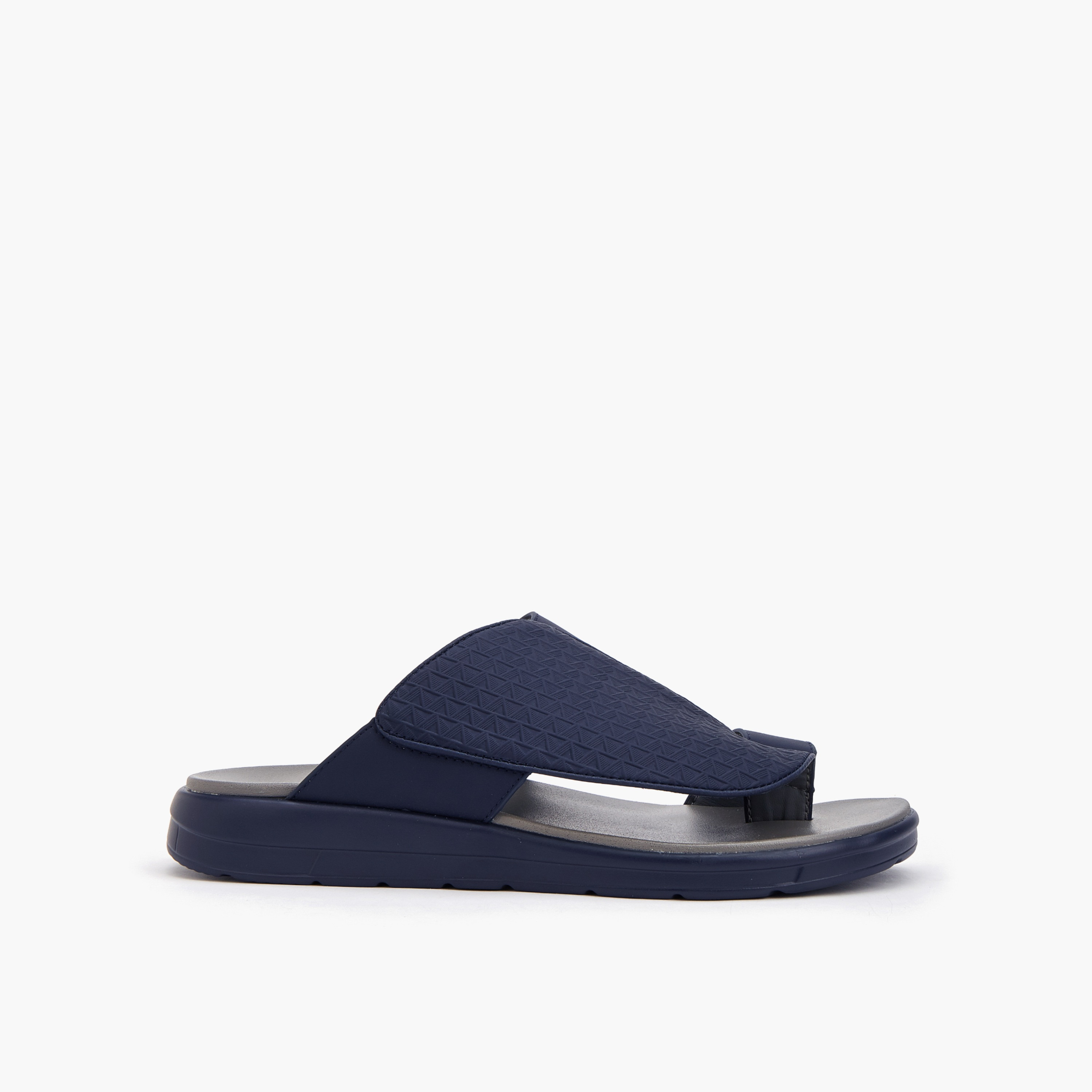 Al Waha Men Textured Arabic Sandals-men-shoes-sandals-image-3