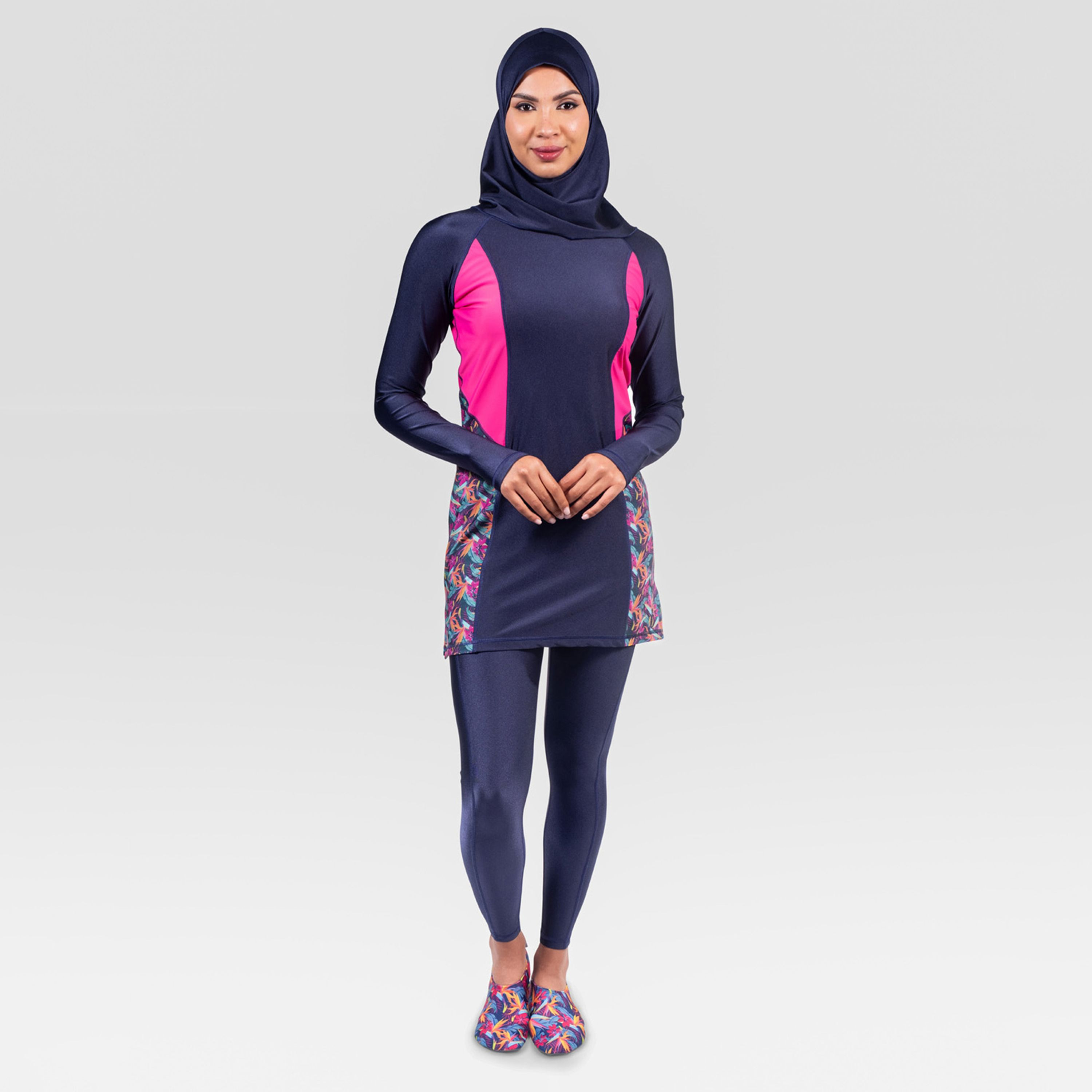 كويغا-  ملابس سباحة محتشمة للنساء 3 قطع-women-clothing-swimandbeach-swimsuits-image-3