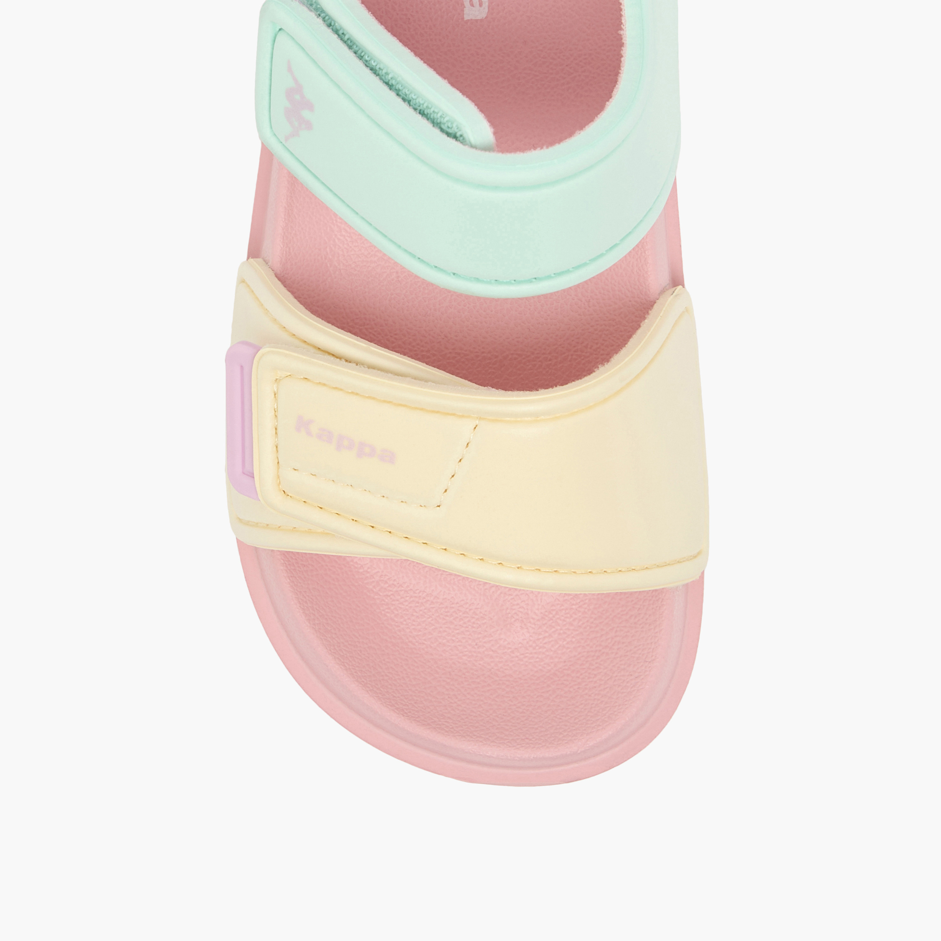 Kappa Girls Colourblock Hook & Loop Sandals-girls-shoes-sandals-image-3