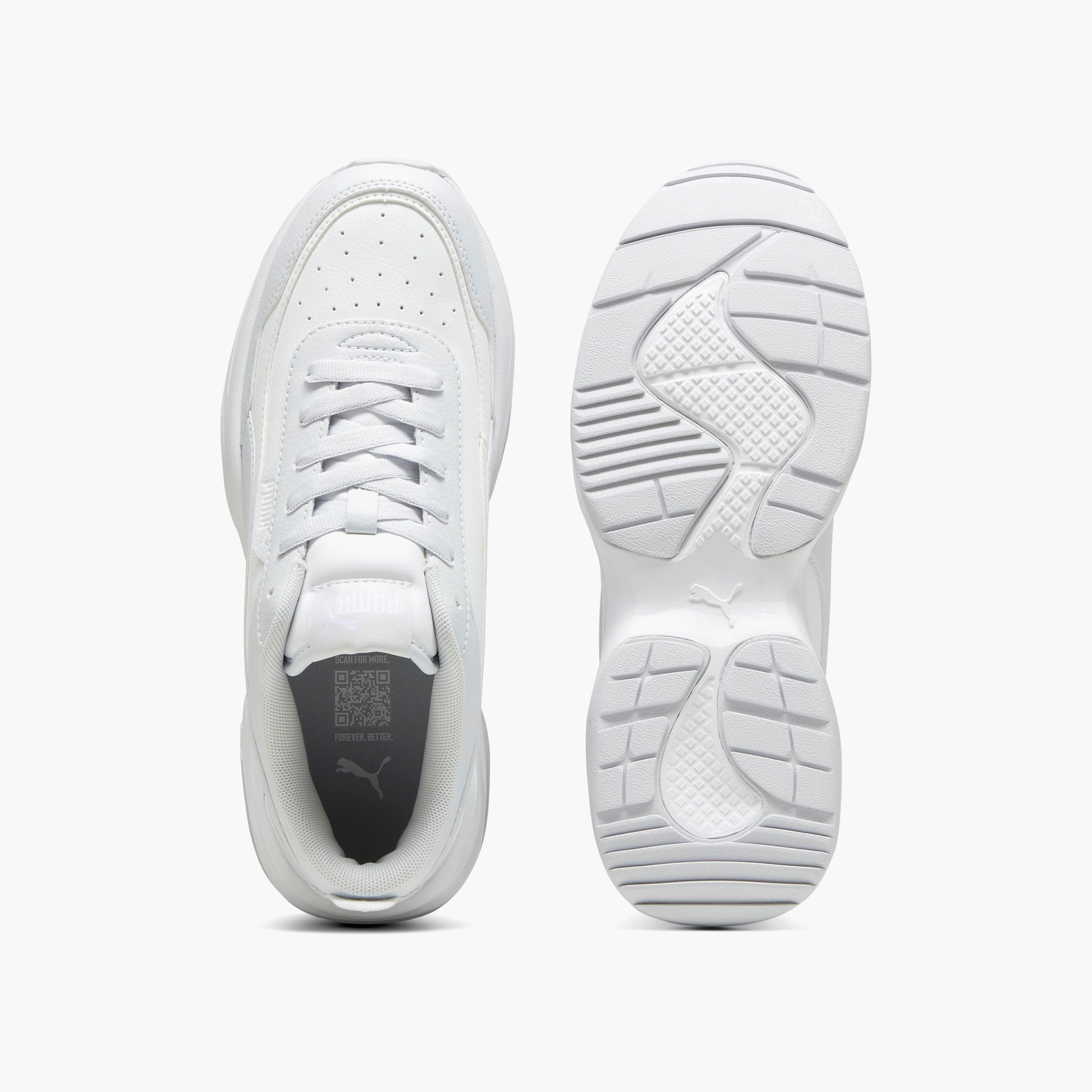 ★PUMA★ Celia Mode Silver White 37112524 Shop Puma Women's Cilia Mode Sneakers 37112524 | OE Online