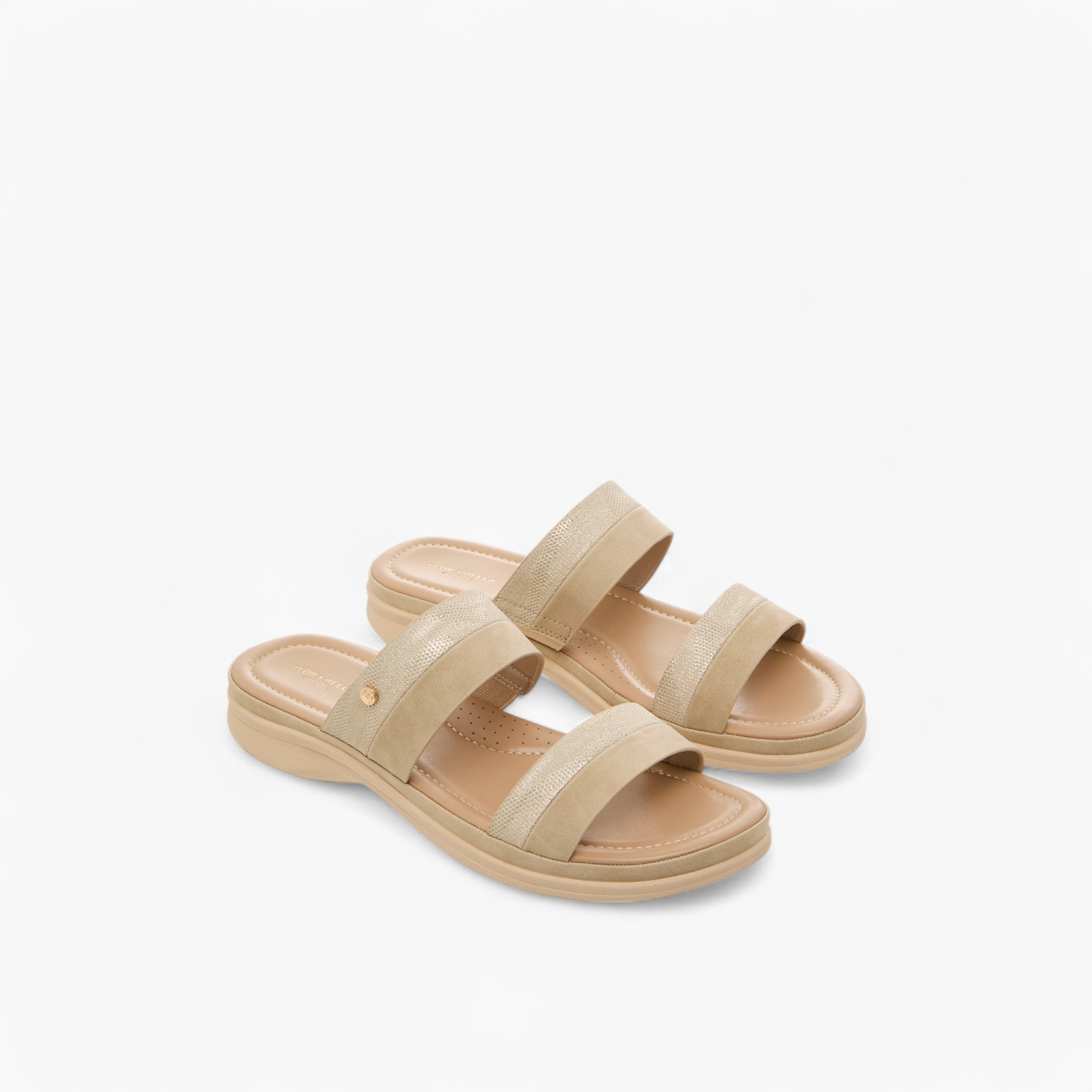 صندل مريح سهل الارتداء بارز الملمس من فلورا بيلا-women-shoes-flats-sandals-image-1